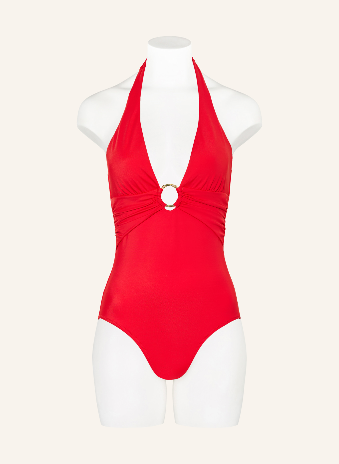 heidi klein Neckholder-Badeanzug PETALIA: ROT