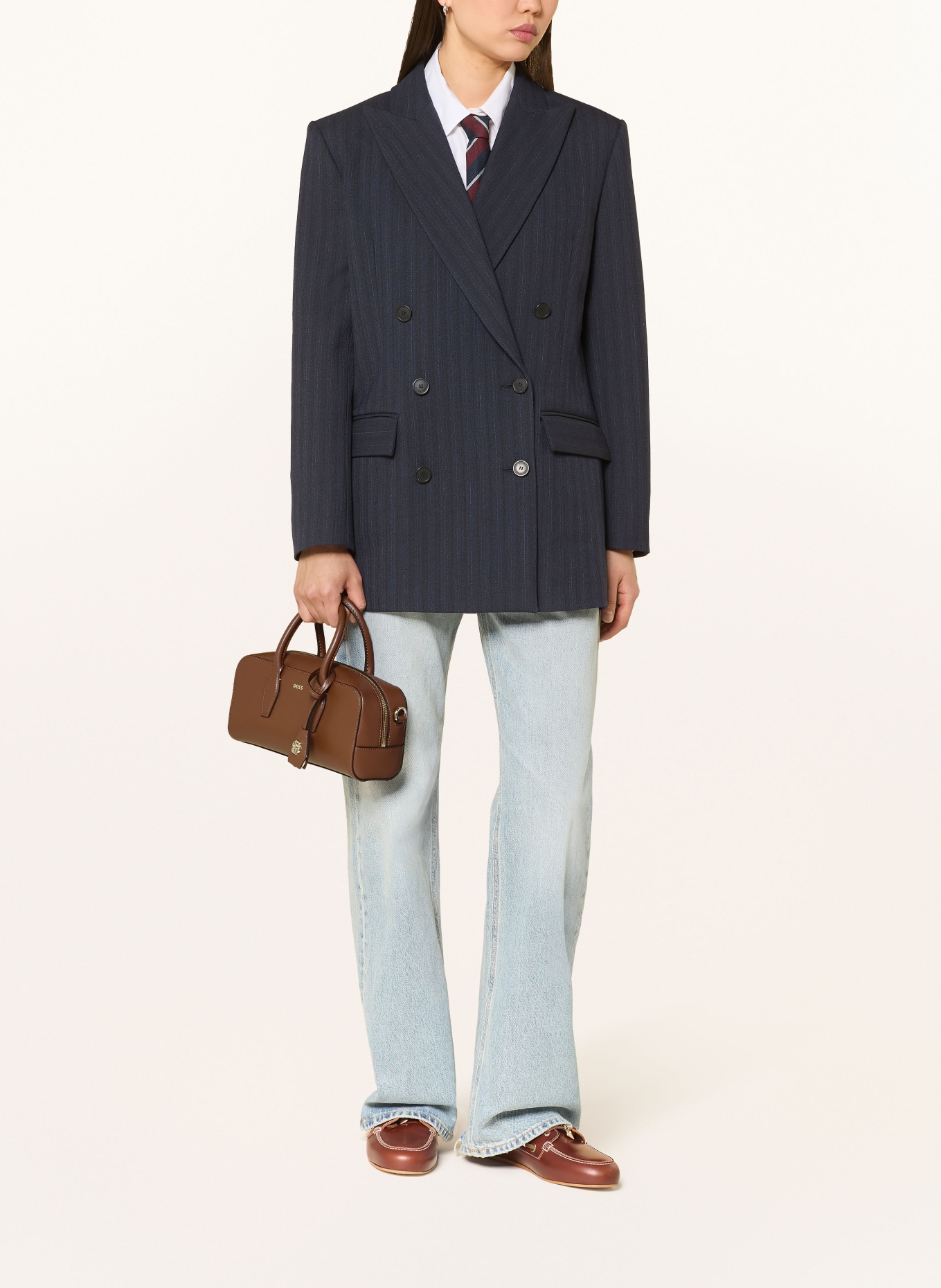 BOSS Schoudertas NUMAH: ROZE / GOUD