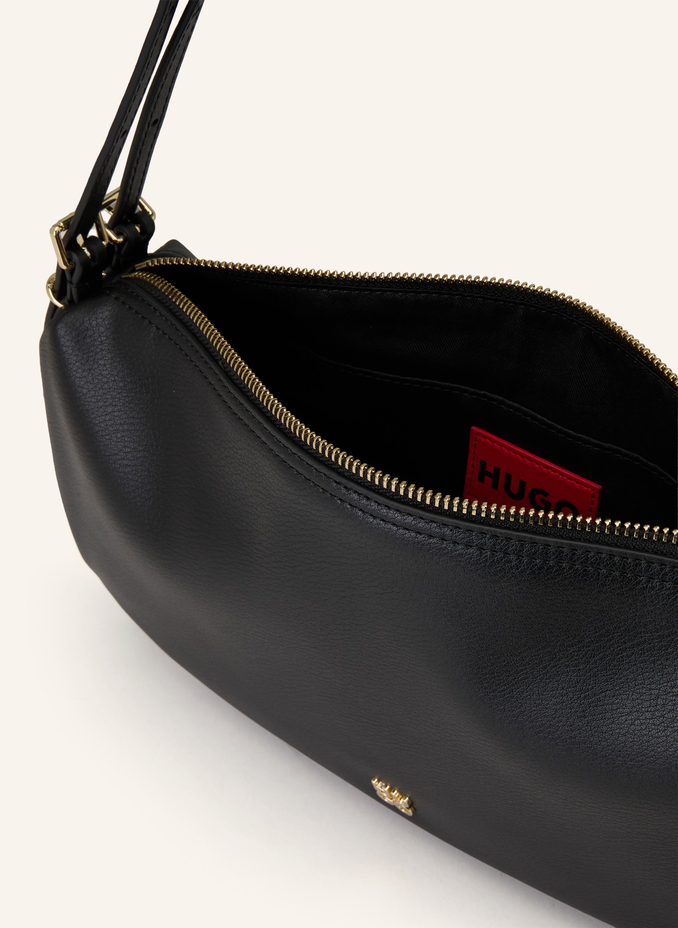 HUGO Schultertasche: SCHWARZ