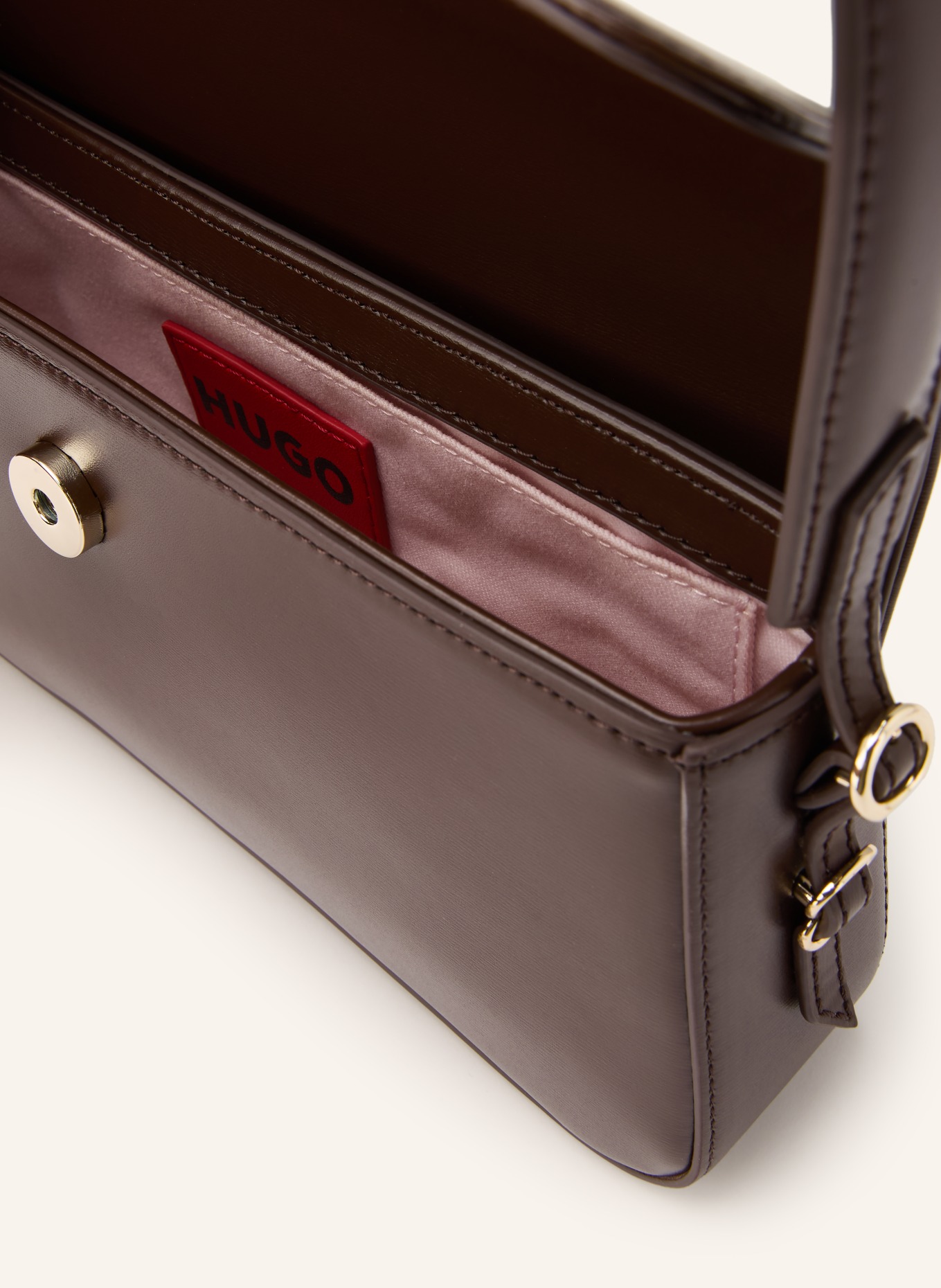 HUGO Torebka SYNDRA: CIEMNOBRĄZOWY