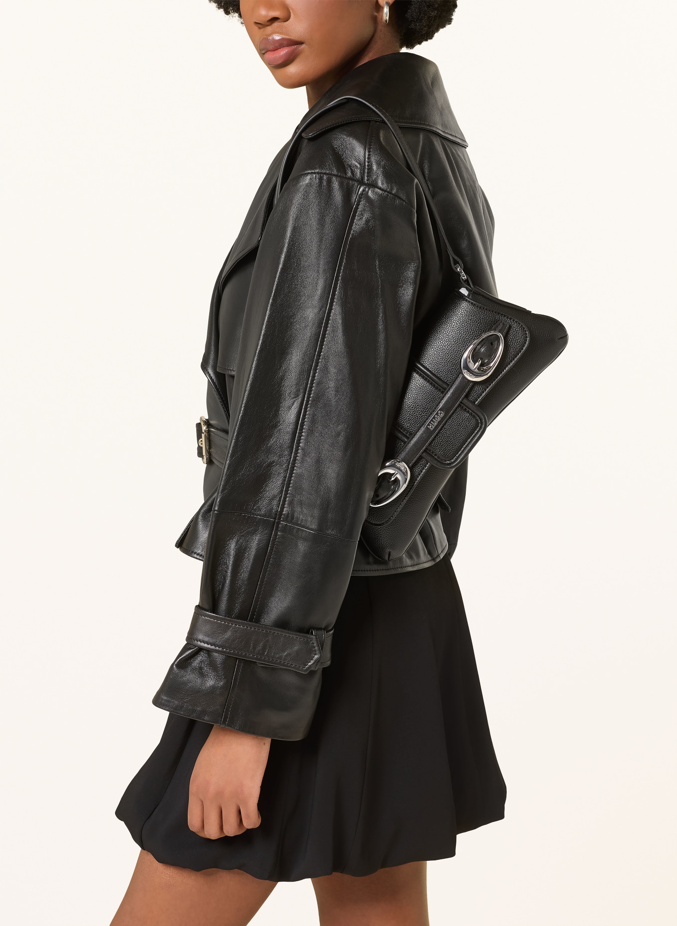 HUGO JAINA shoulder bag: BLACK