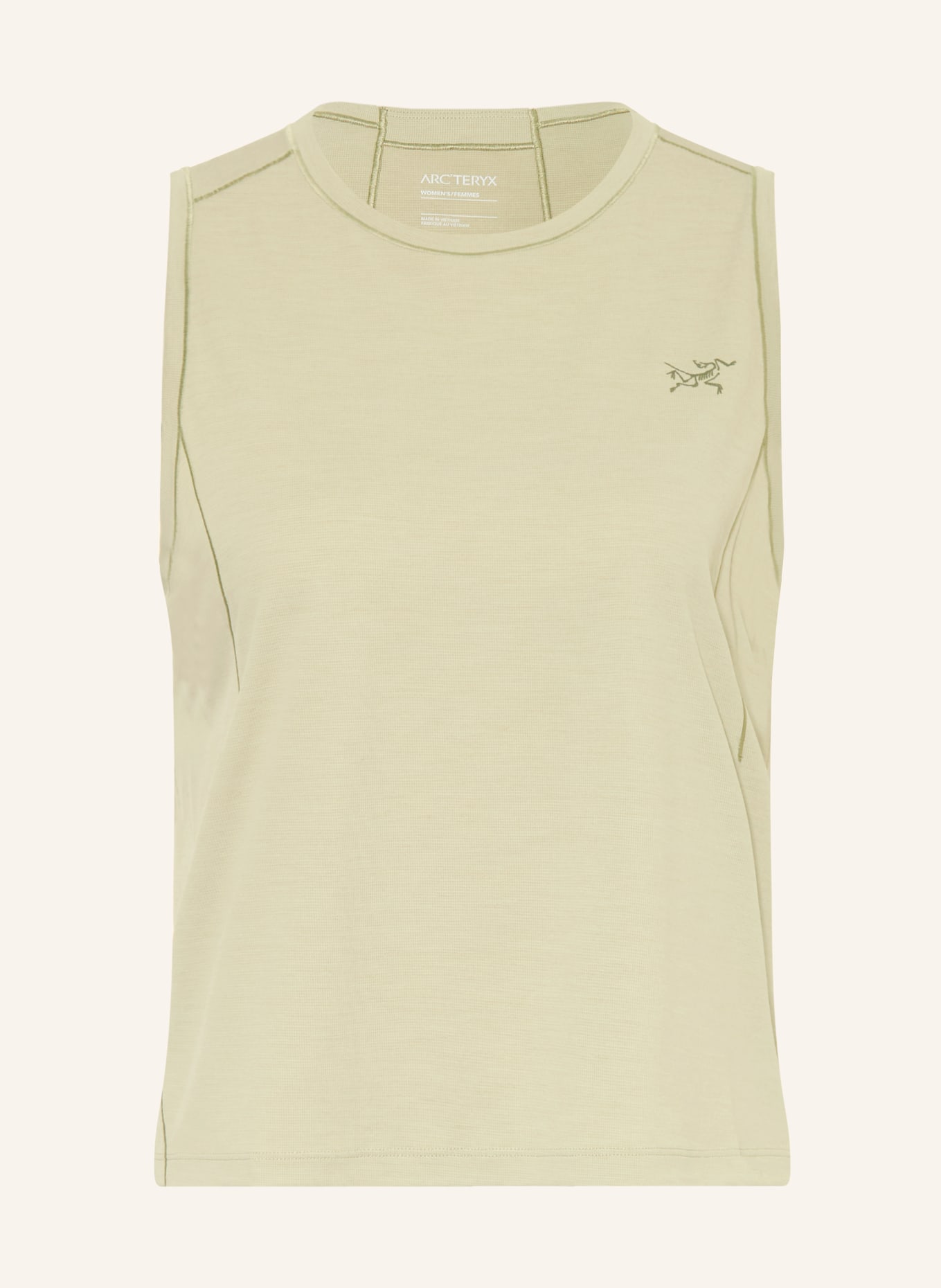 ARC'TERYX Funktionstop SUNNA: HELLGRÜN