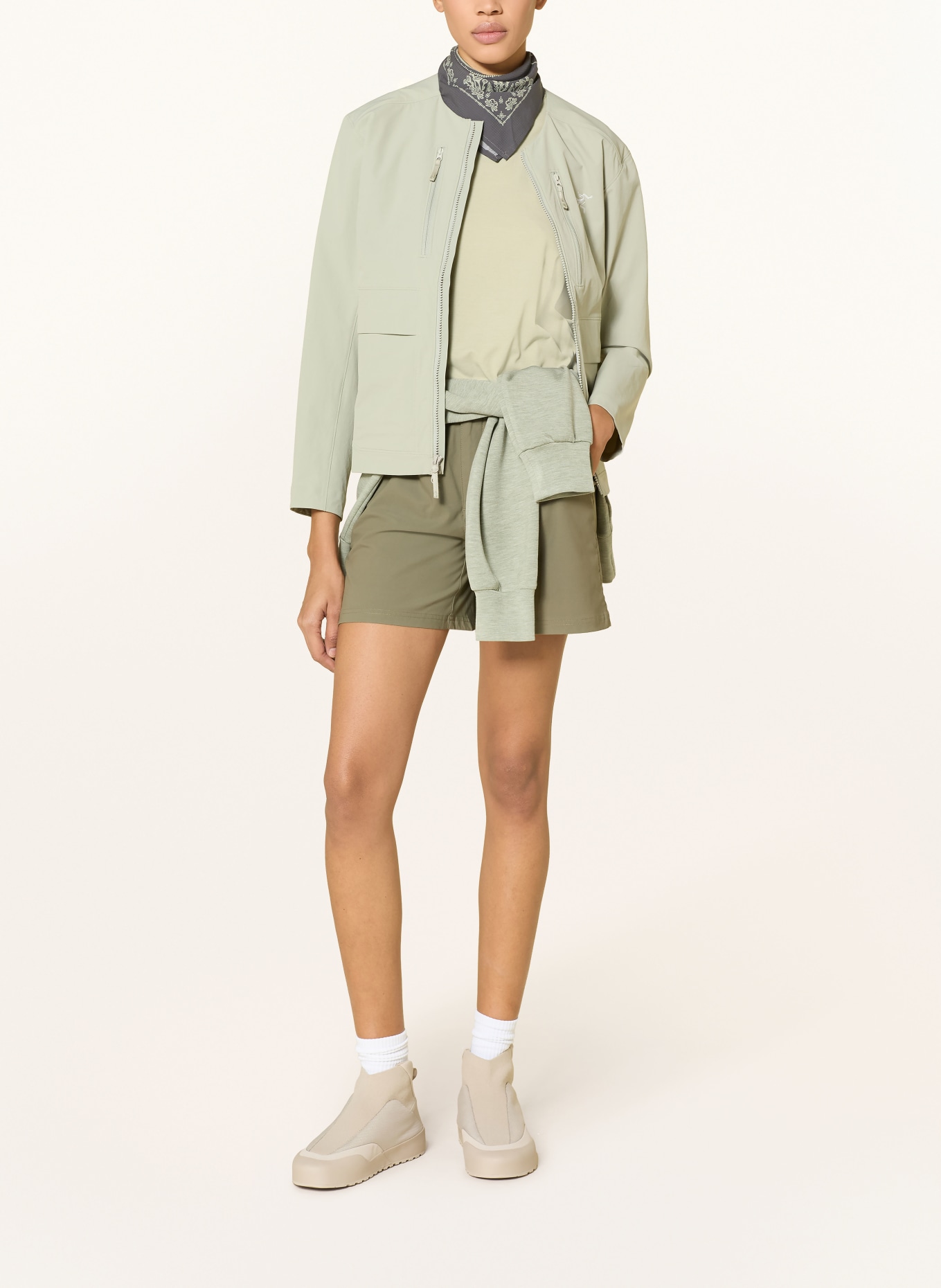 ARC'TERYX Funktionstop SUNNA: HELLGRÜN