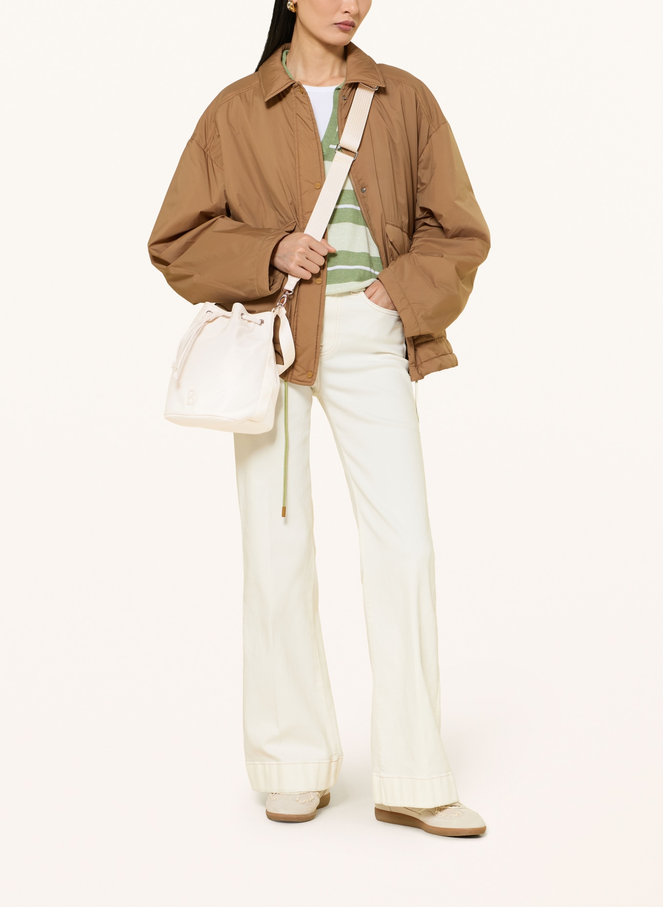 BOGNER Beuteltasche VERBIER PLAY 1.0 INES: ECRU