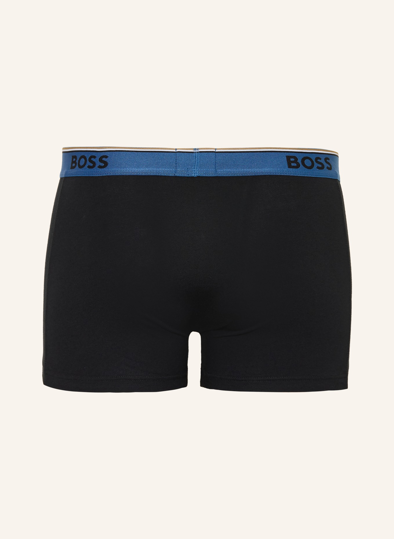 BOSS 3er-Pack Boxershorts POWER: SCHWARZ