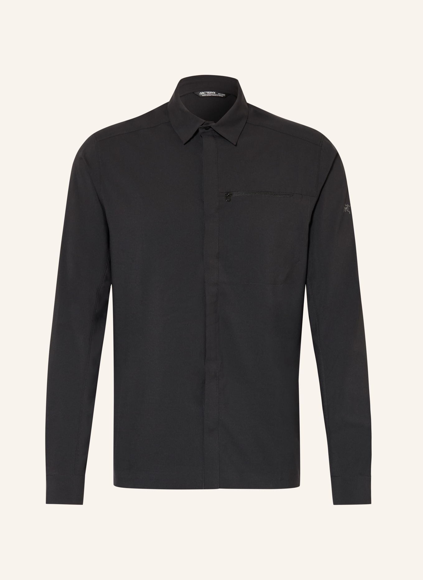 ARC'TERYX Koszula outdoorowa SKYLINE: CZARNY