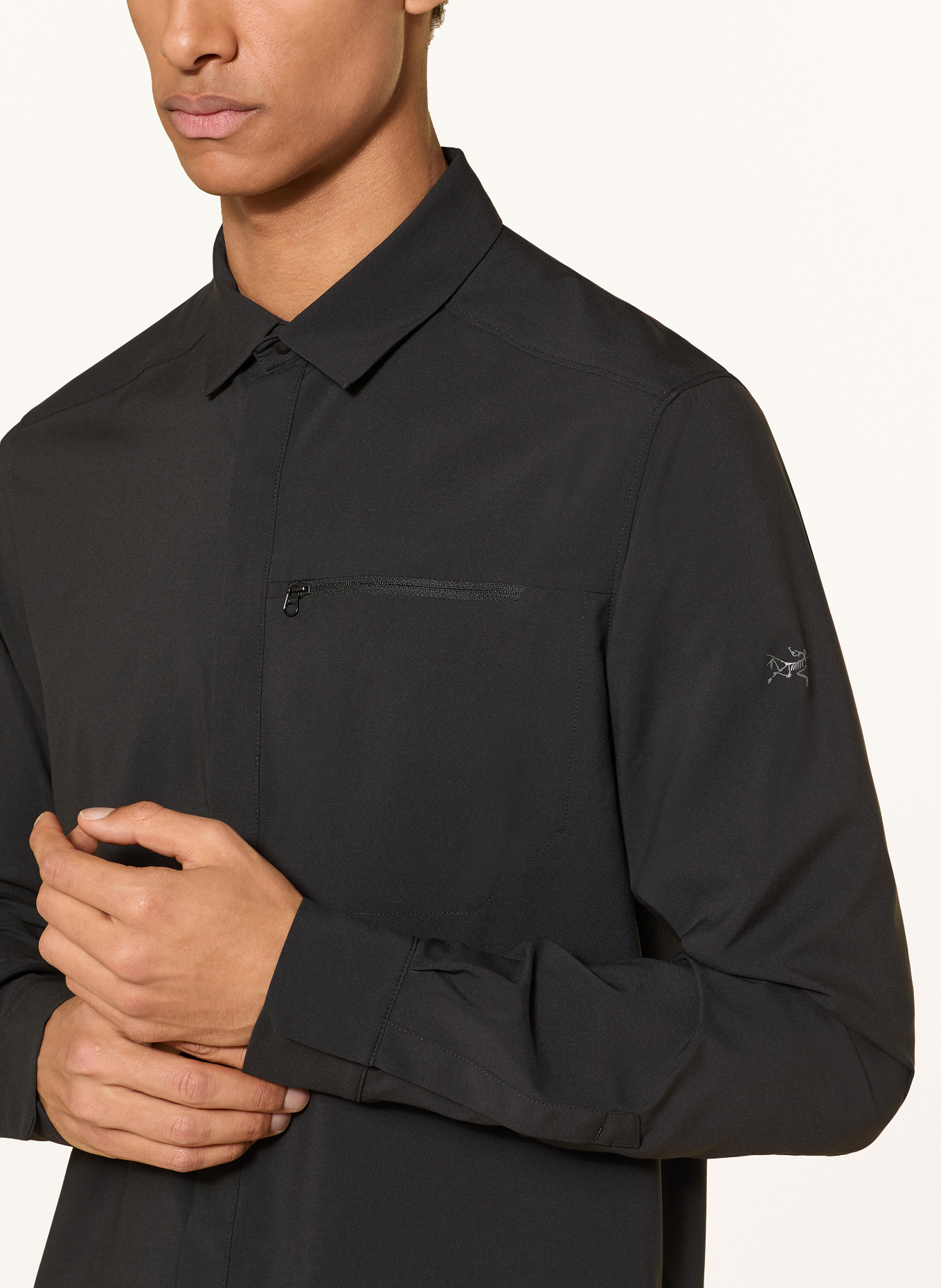 ARC'TERYX Koszula outdoorowa SKYLINE: CZARNY