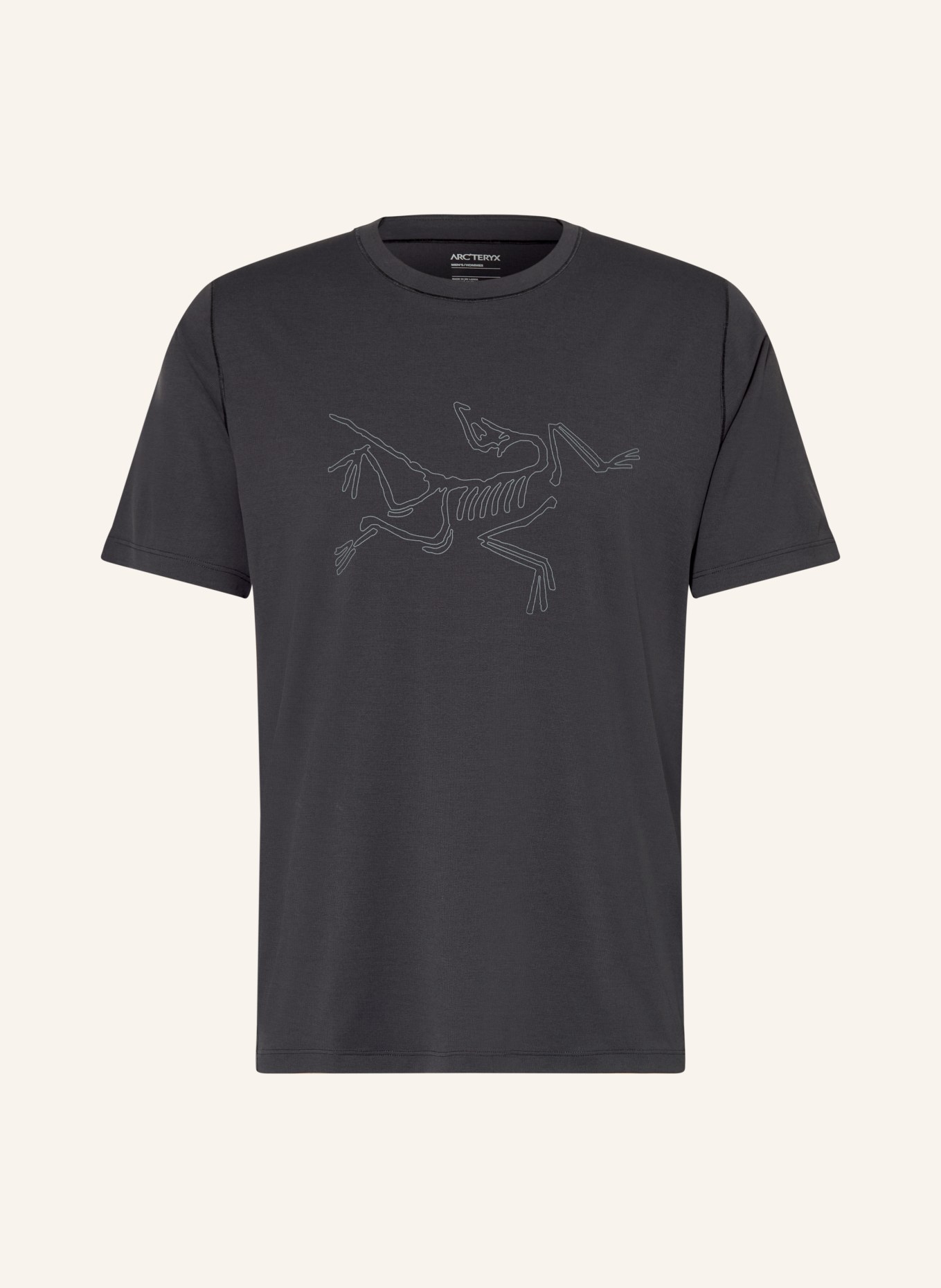 ARC'TERYX CORMAC Performance Shirt: BLACK / GRAY