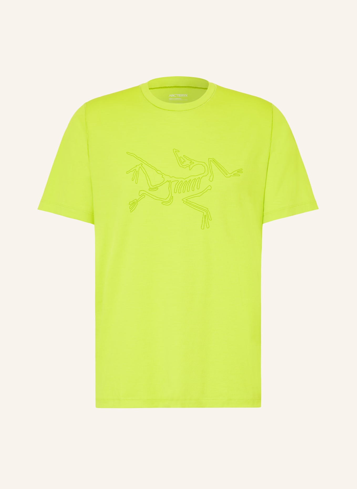 ARC'TERYX Functioneel shirt CORMAC: NEONGROEN / GROEN