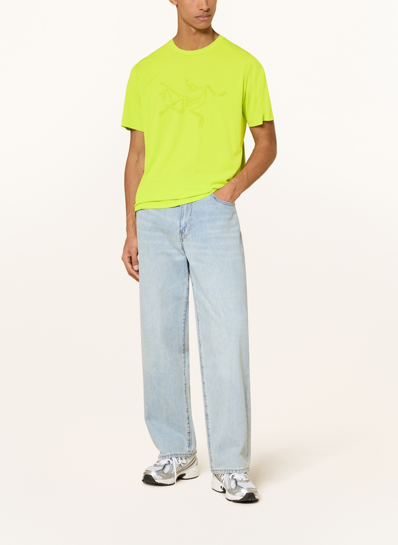 ARC'TERYX Functioneel shirt CORMAC: NEONGROEN / GROEN