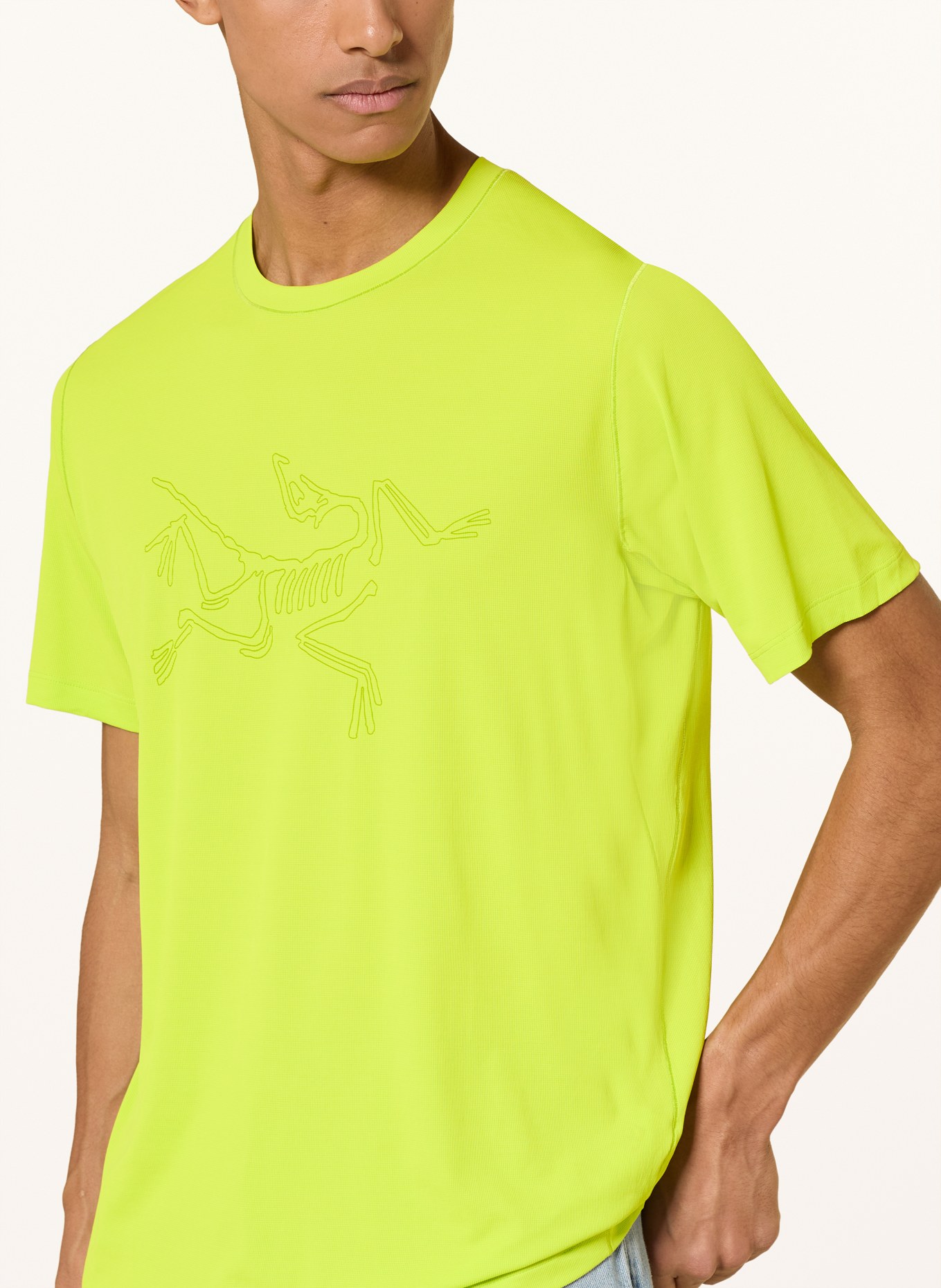 ARC'TERYX Functioneel shirt CORMAC: NEONGROEN / GROEN