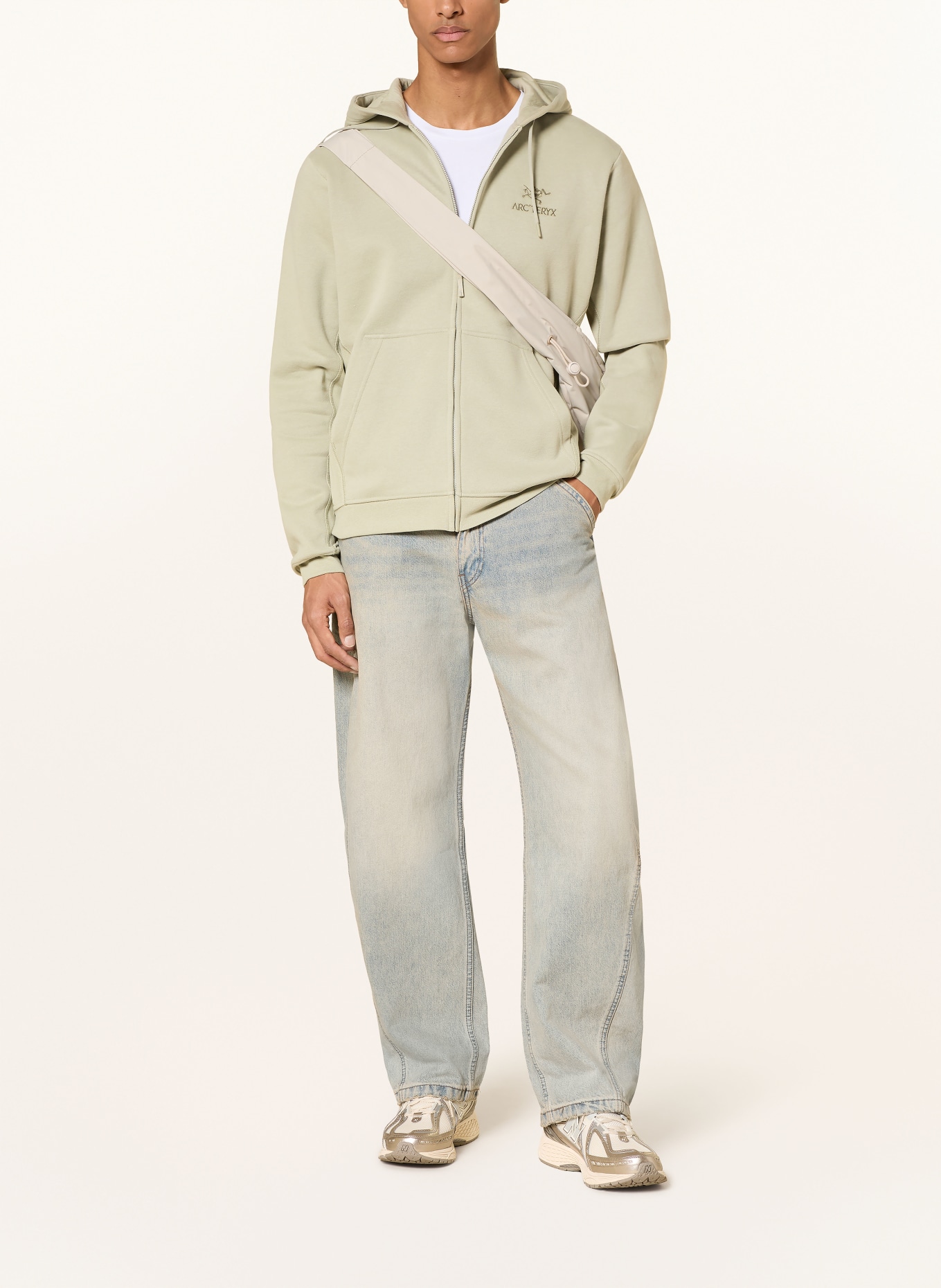 ARC'TERYX EMBLEM Sweat Jacket: LIGHT GREEN