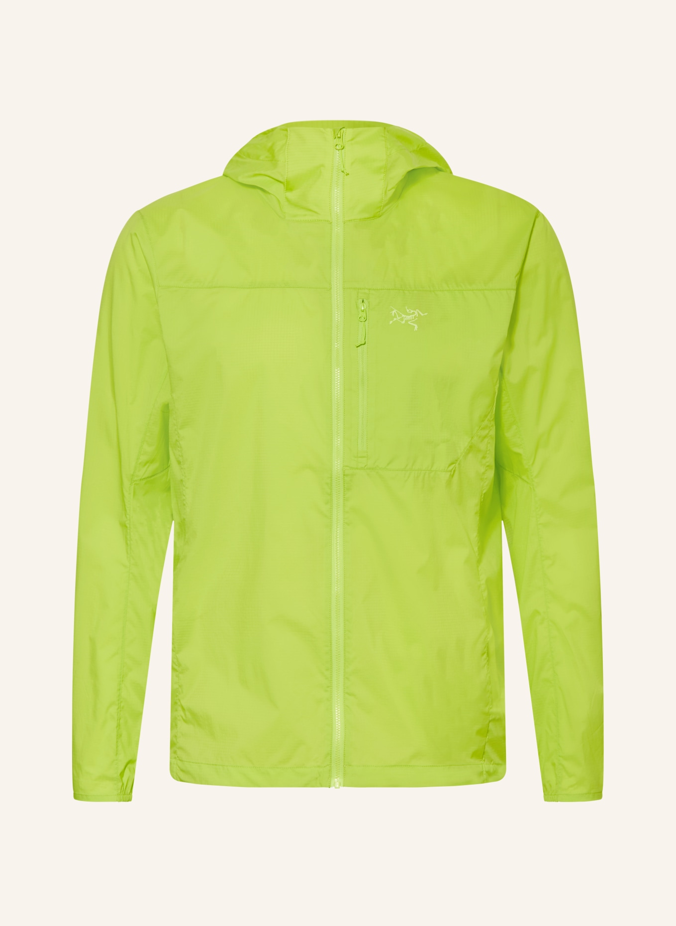 ARC'TERYX Kurtka funkcjonalna SQUAMISH HOODY: JASKRAWY ZIELONY