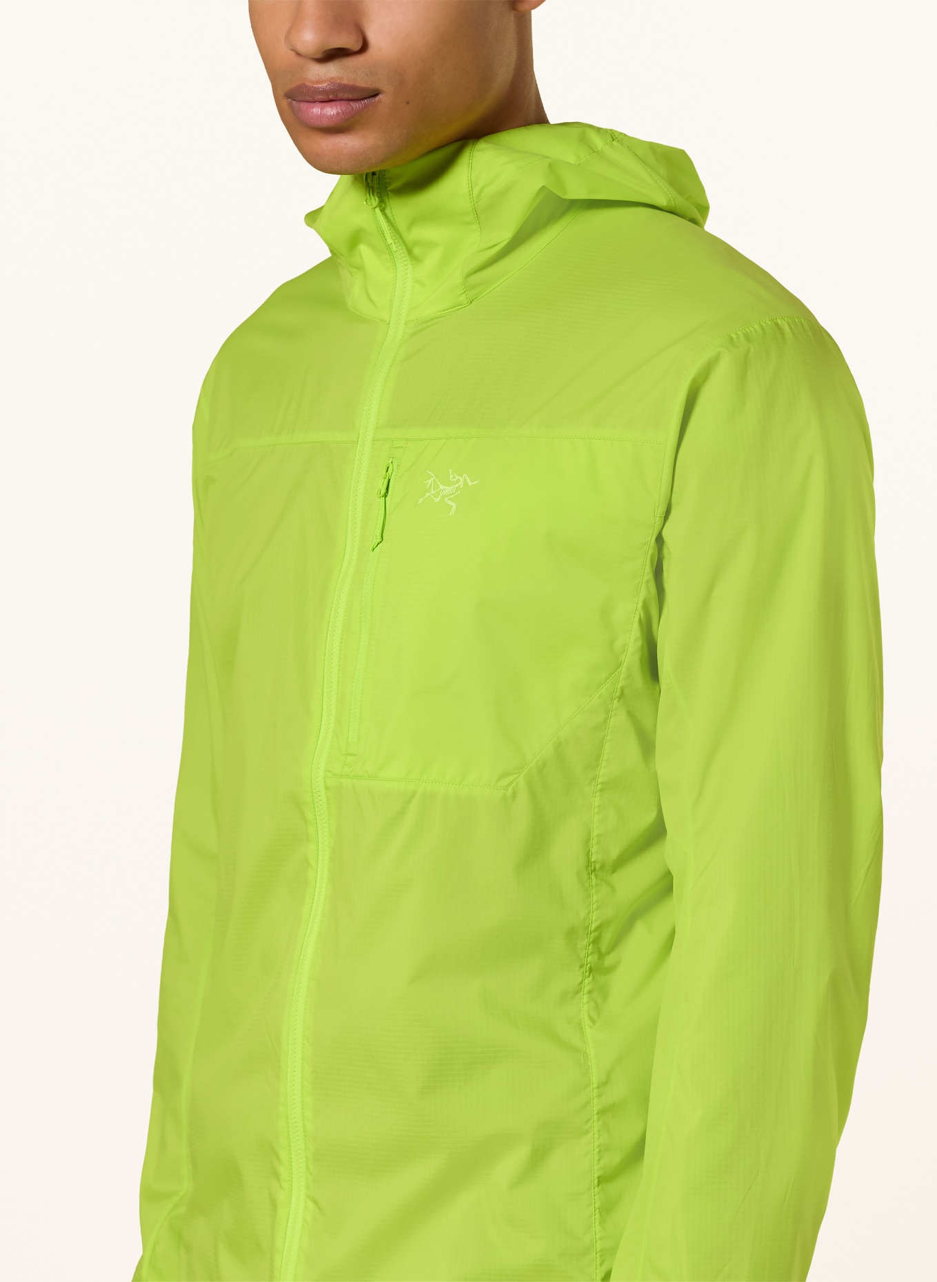 ARC'TERYX Kurtka funkcjonalna SQUAMISH HOODY: JASKRAWY ZIELONY
