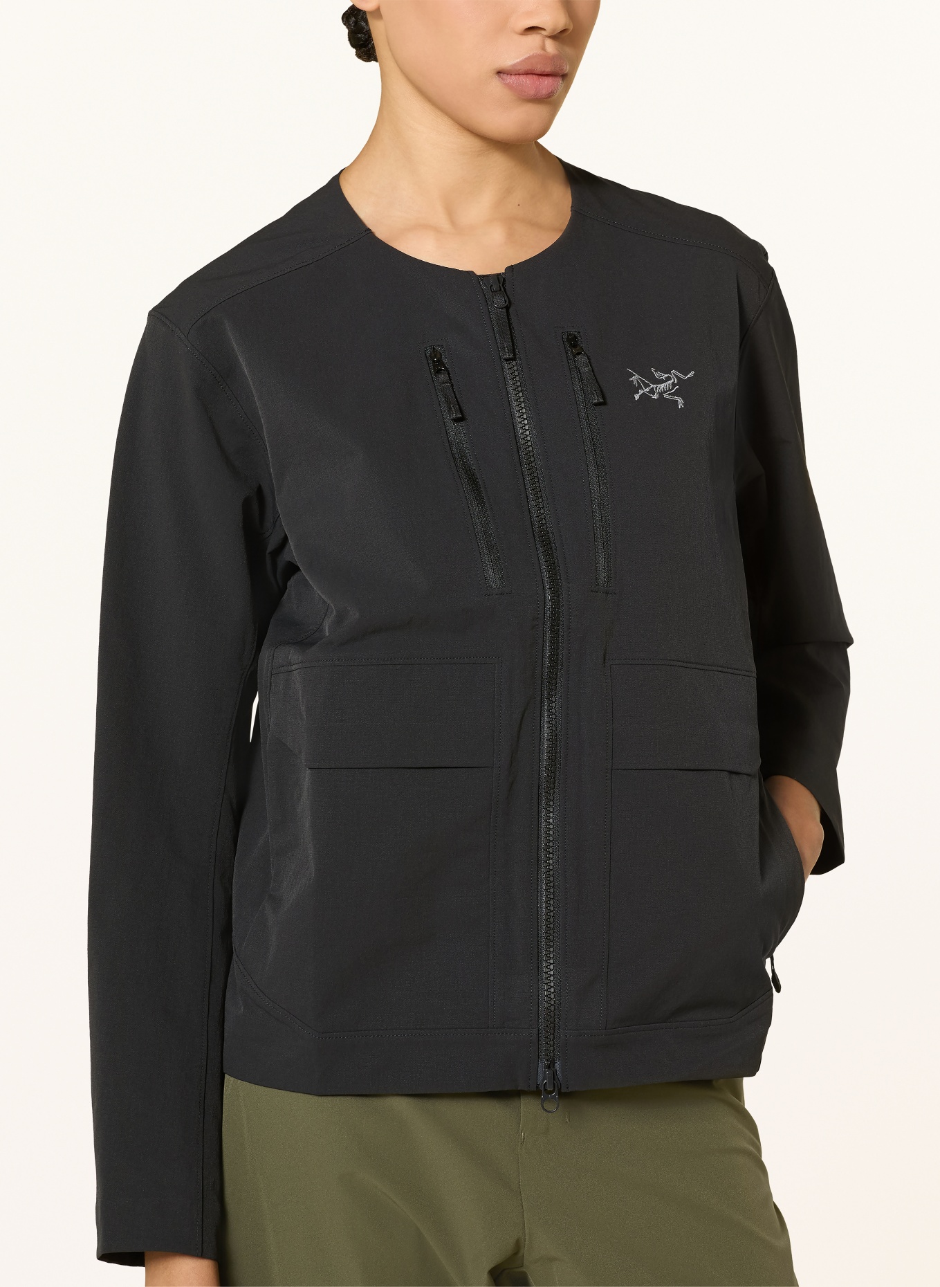 ARC'TERYX Funktionsjacke SONII: SCHWARZ
