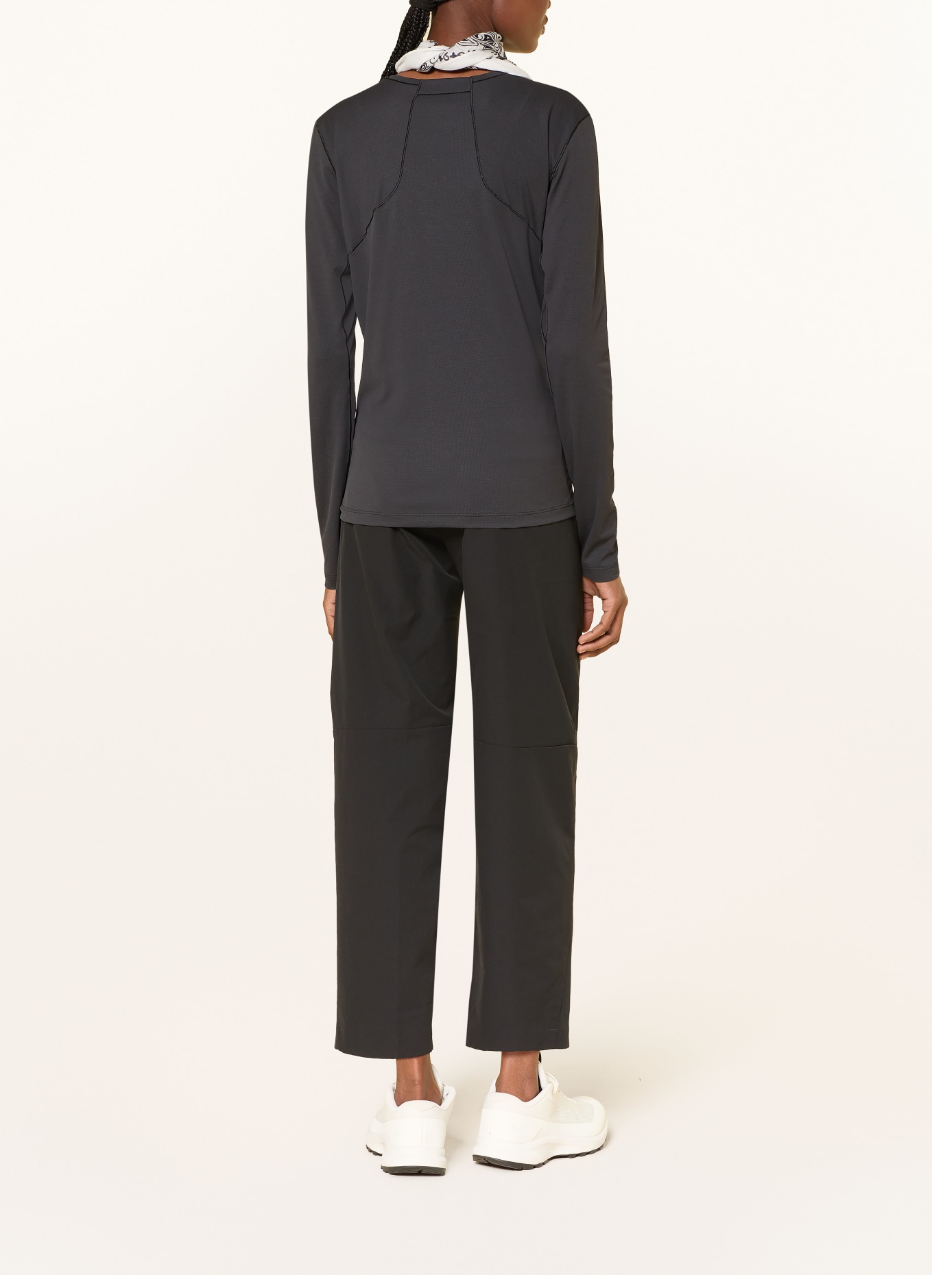 ARC'TERYX Functioneel shirt SUNNA: ZWART