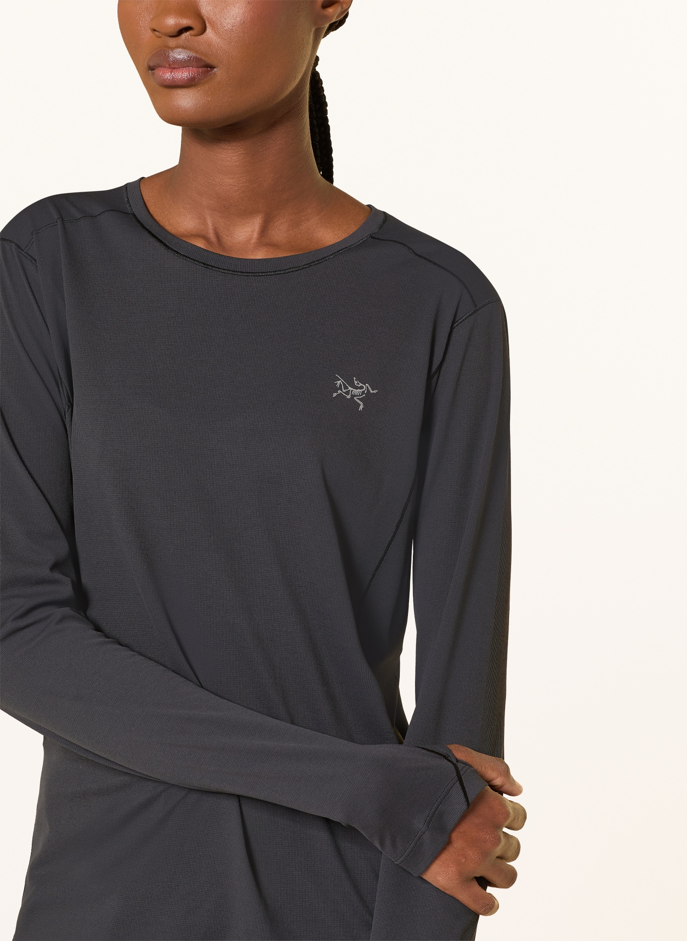 ARC'TERYX Functioneel shirt SUNNA: ZWART