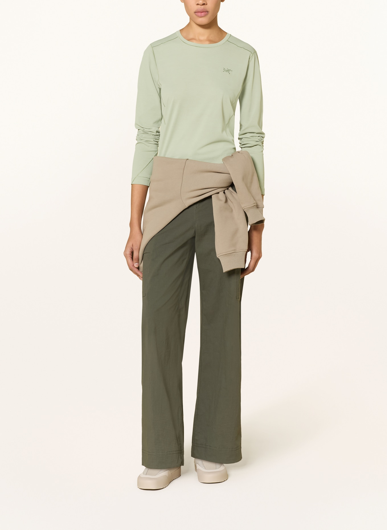 ARC'TERYX Funktionsshirt SUNNA: HELLGRÜN