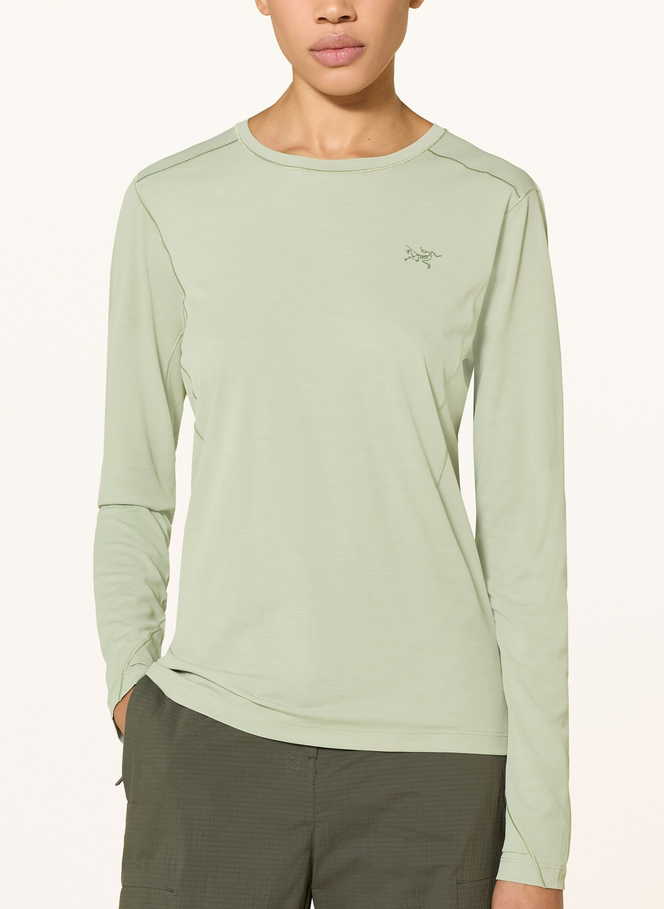 ARC'TERYX Funktionsshirt SUNNA: HELLGRÜN