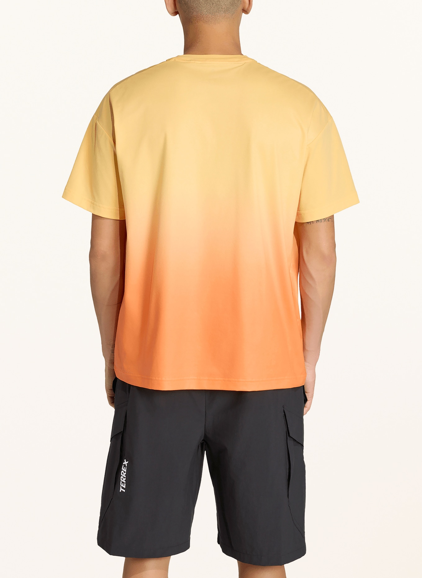 adidas TERREX TERREX MULTI TEE MEADOW PACK T-shirt: LIGHT ORANGE / NEON ORANGE
