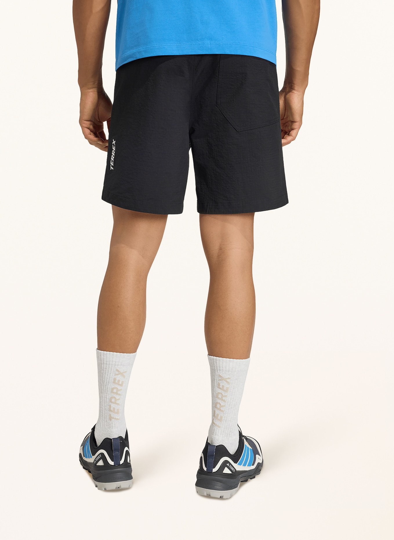 adidas TERREX TERREX XPERIOR CLIMA365 MID Trekking Shorts: BLACK