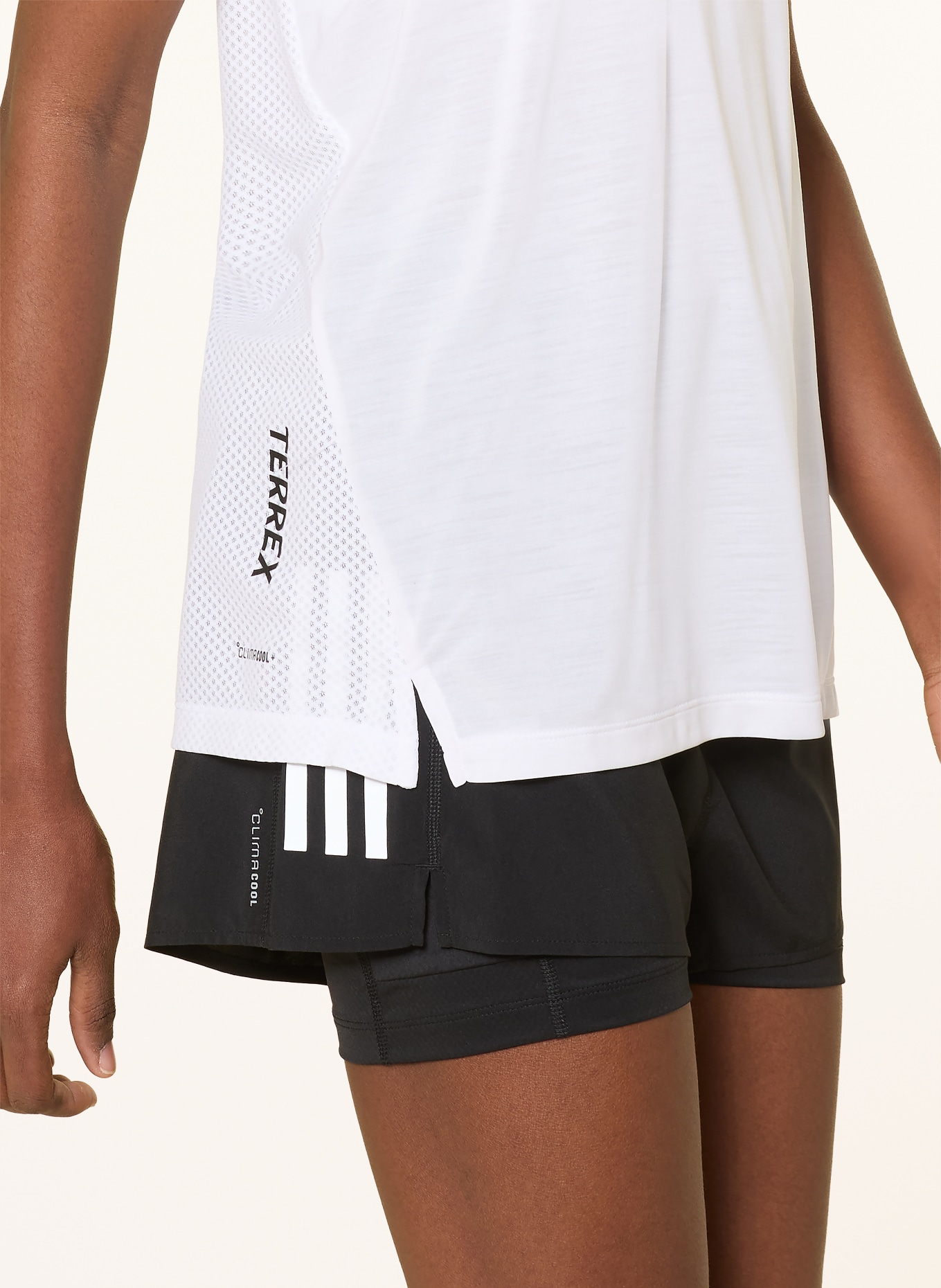 adidas TERREX Tanktop TERREX XPERIOR CLIMACOOL+: WIT