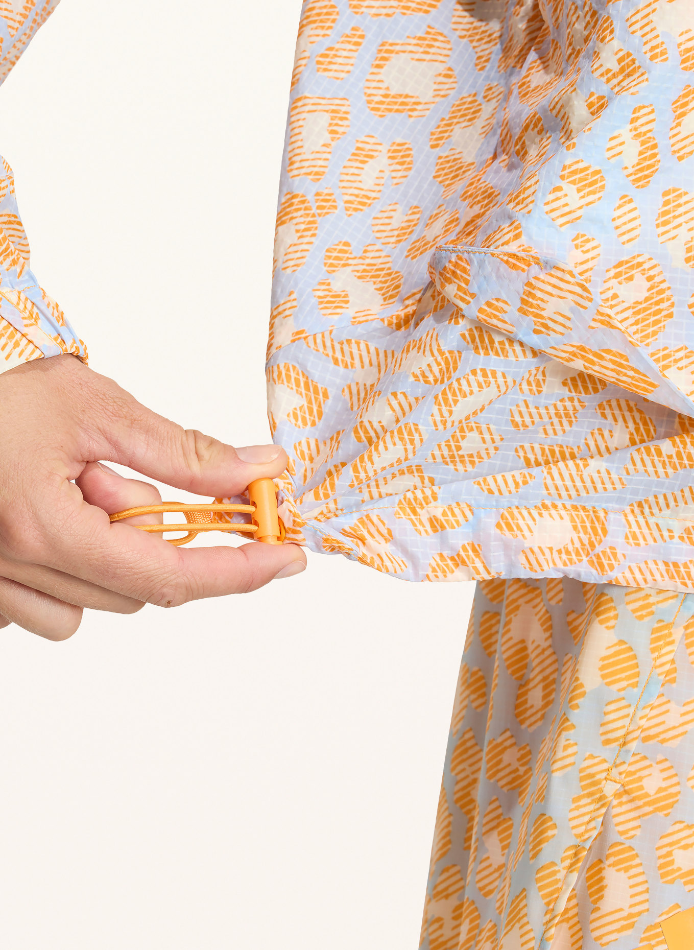 adidas TERREX Windbreaker TERREX XPLORIC CLIMA365 PRINTED: BEIGE