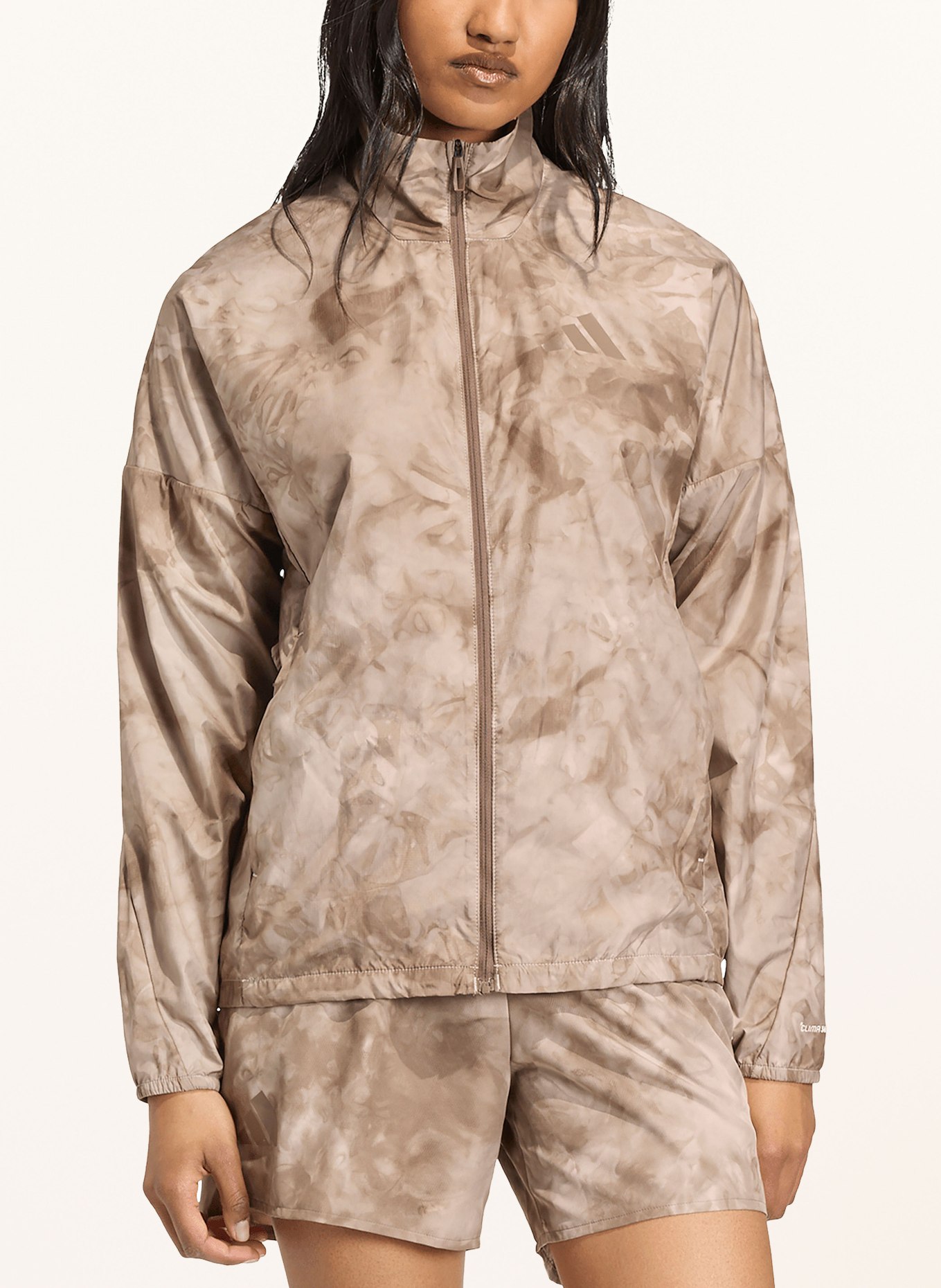 adidas TERREX TERREX MULTI SPRAY DYE CLIMA365 Windbreaker: BROWN