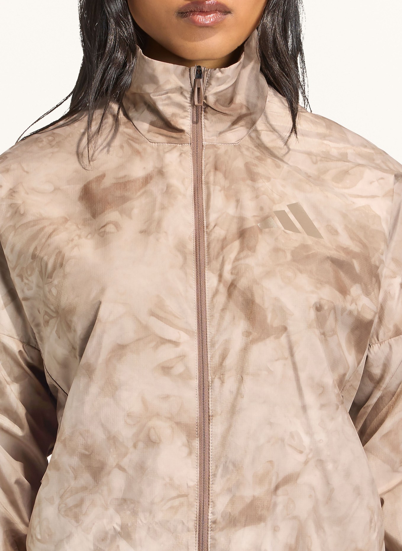 adidas TERREX TERREX MULTI SPRAY DYE CLIMA365 Windbreaker: BROWN