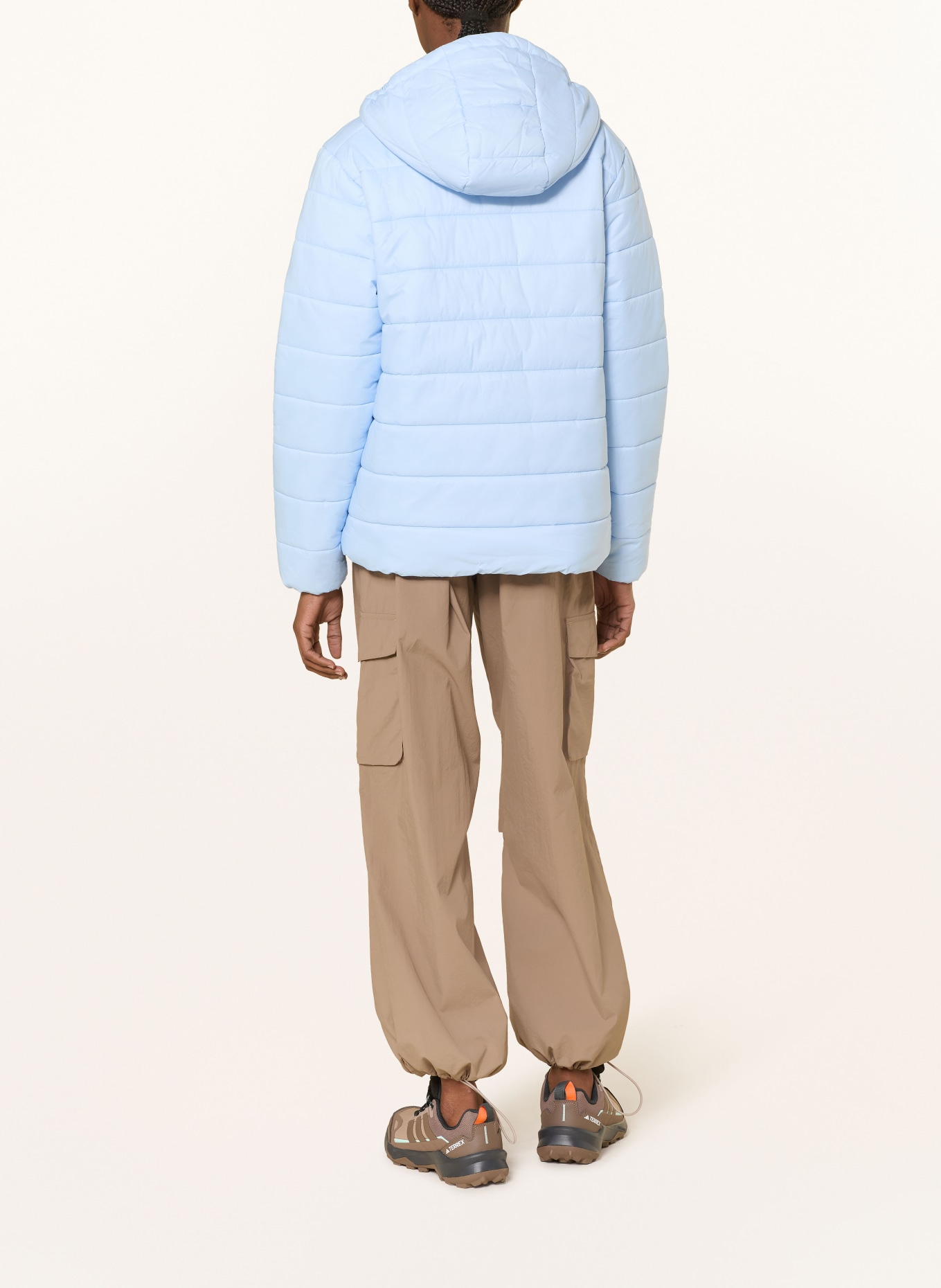 adidas TERREX Gewatteerd jack TERREX MULTI ESSENTIALS CLIMAWARM INSULATED HOODED: LICHTBLAUW