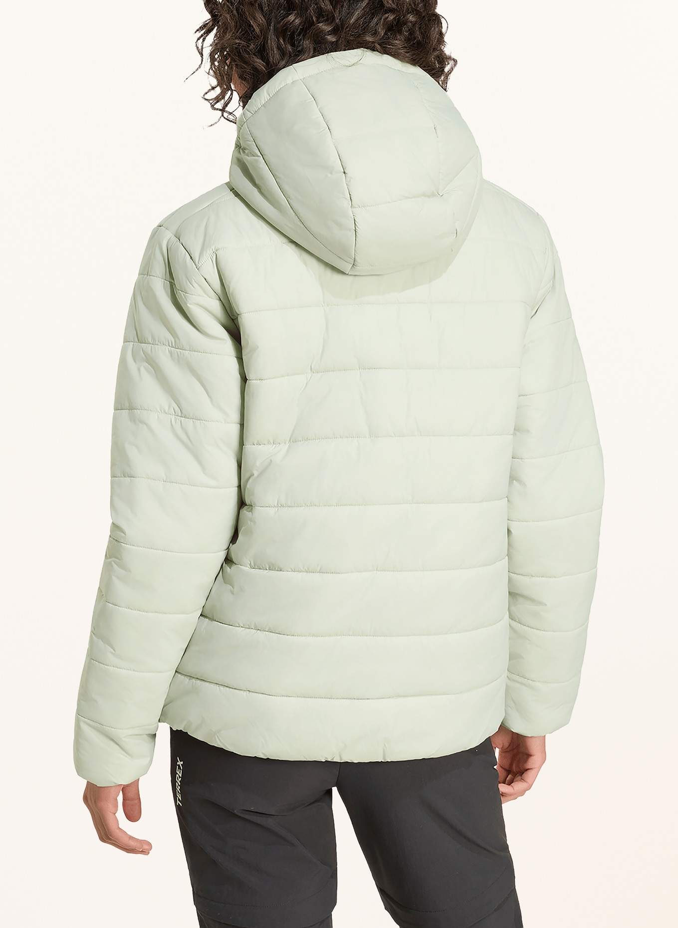 adidas TERREX MULTI ESSENTIALS CLIMAWARM quilted jacket: LIGHT GREEN