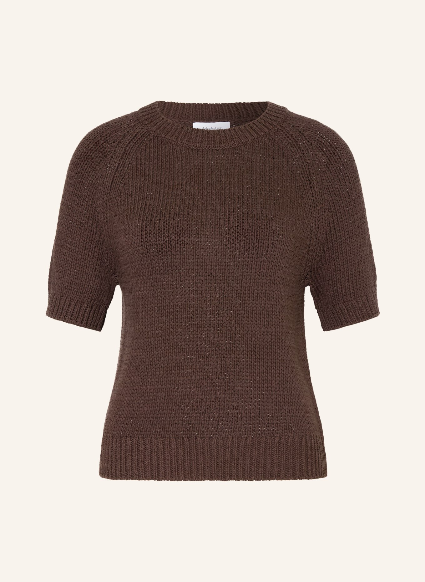 darling harbour Strickshirt: DARK BROWN