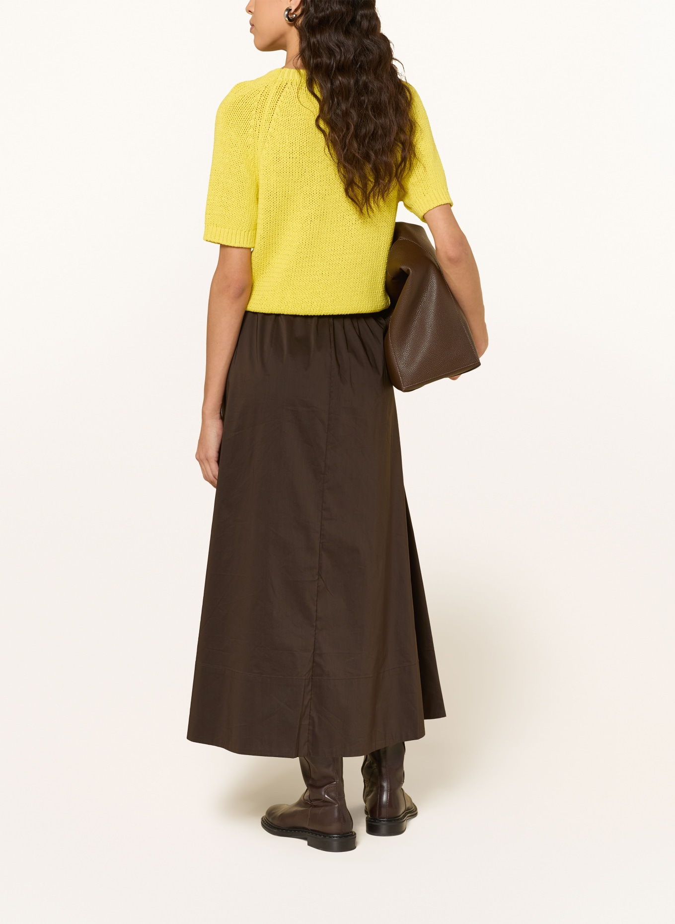 darling harbour gebreid shirt: YELLOW