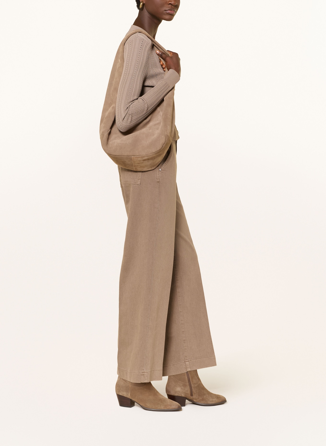 GUESS Strickhose ZOYA: TAUPE