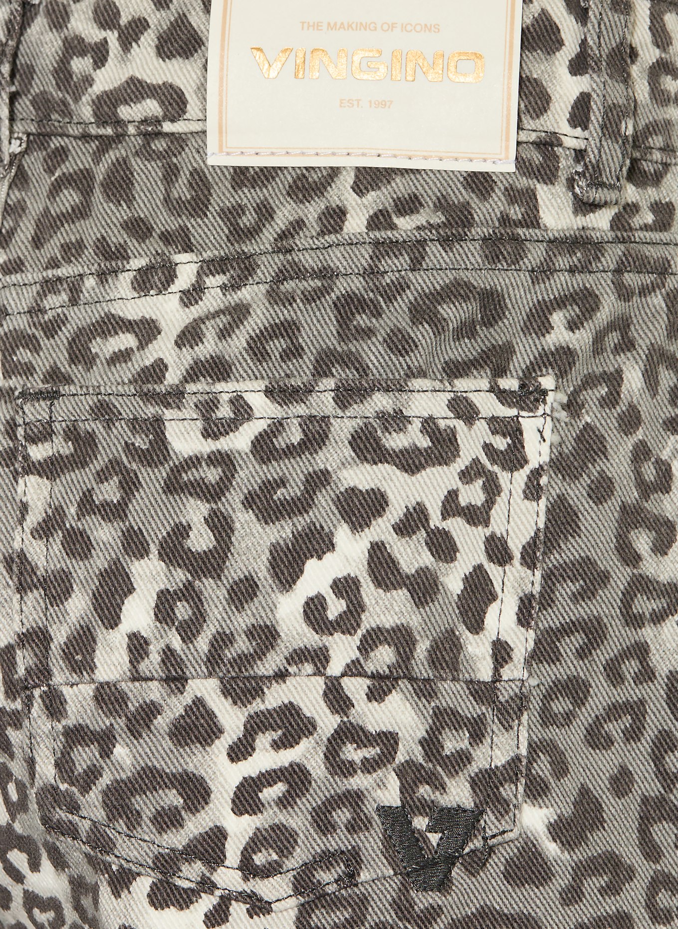 VINGINO Spódniczka jeansowa DANIELA: BRĄZOWY / BEŻOWY