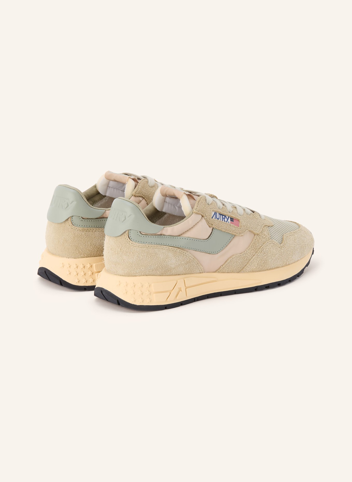 AUTRY Sneaker REELWIND LOW UT: HELLGRÜN / KHAKI