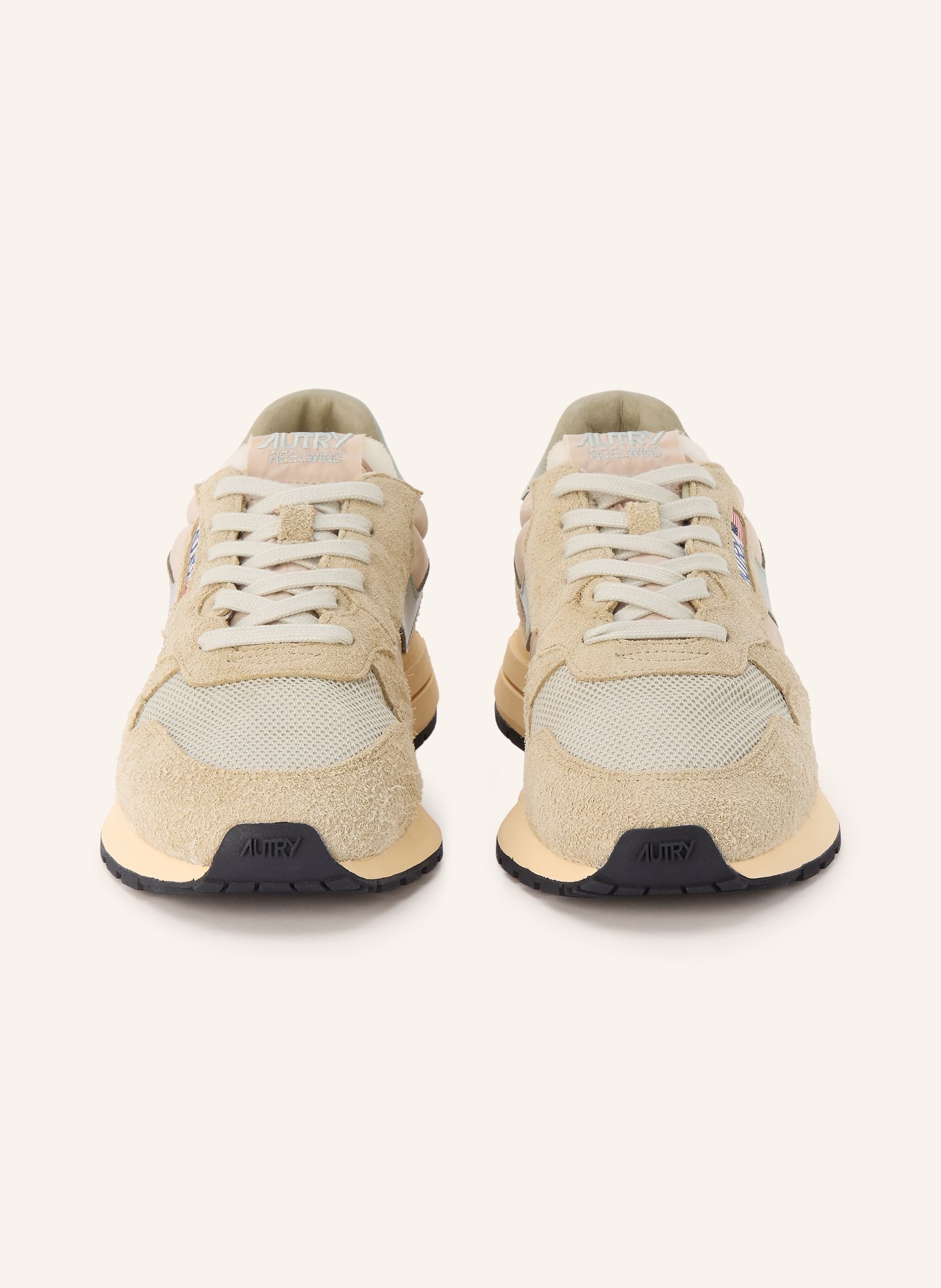 AUTRY Sneaker REELWIND LOW UT: HELLGRÜN / KHAKI