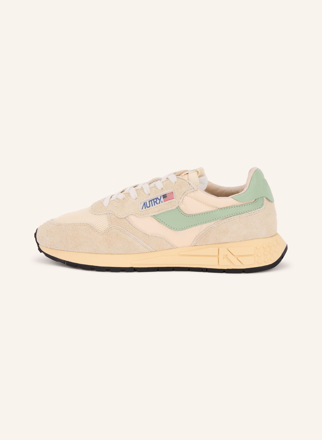 AUTRY Sneaker REELWIND LOW UT: BEIGE / ECRU / MINT