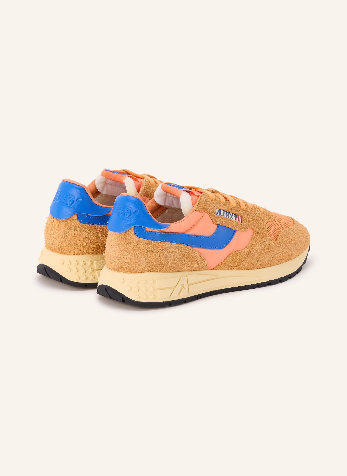 AUTRY Sneaker REELWIND LOW UT: ORANGE / BLAU
