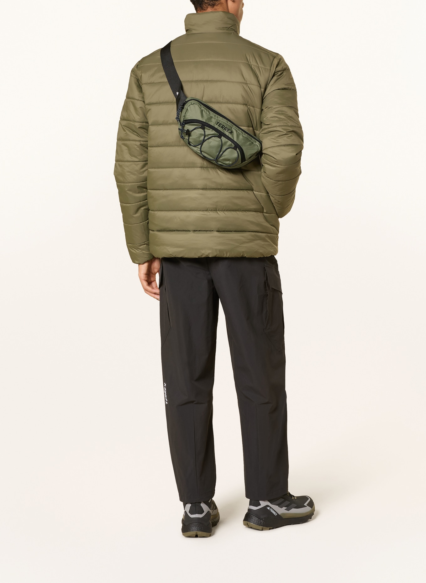 adidas TERREX MULTI belt bag: GREEN / BLACK