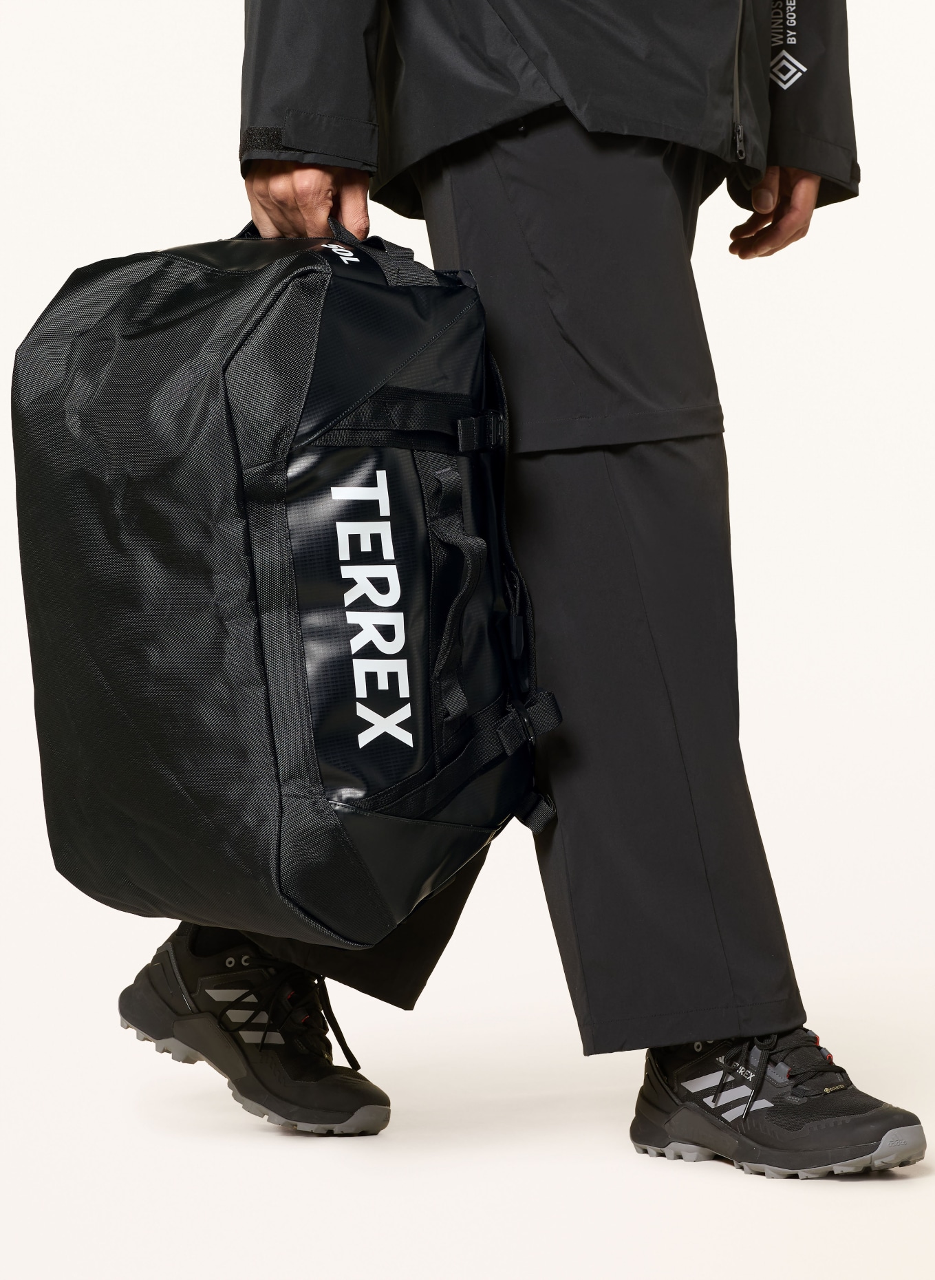 adidas TERREX TERREX XPERIOR EXPEDITION 50 L sports bag: BLACK