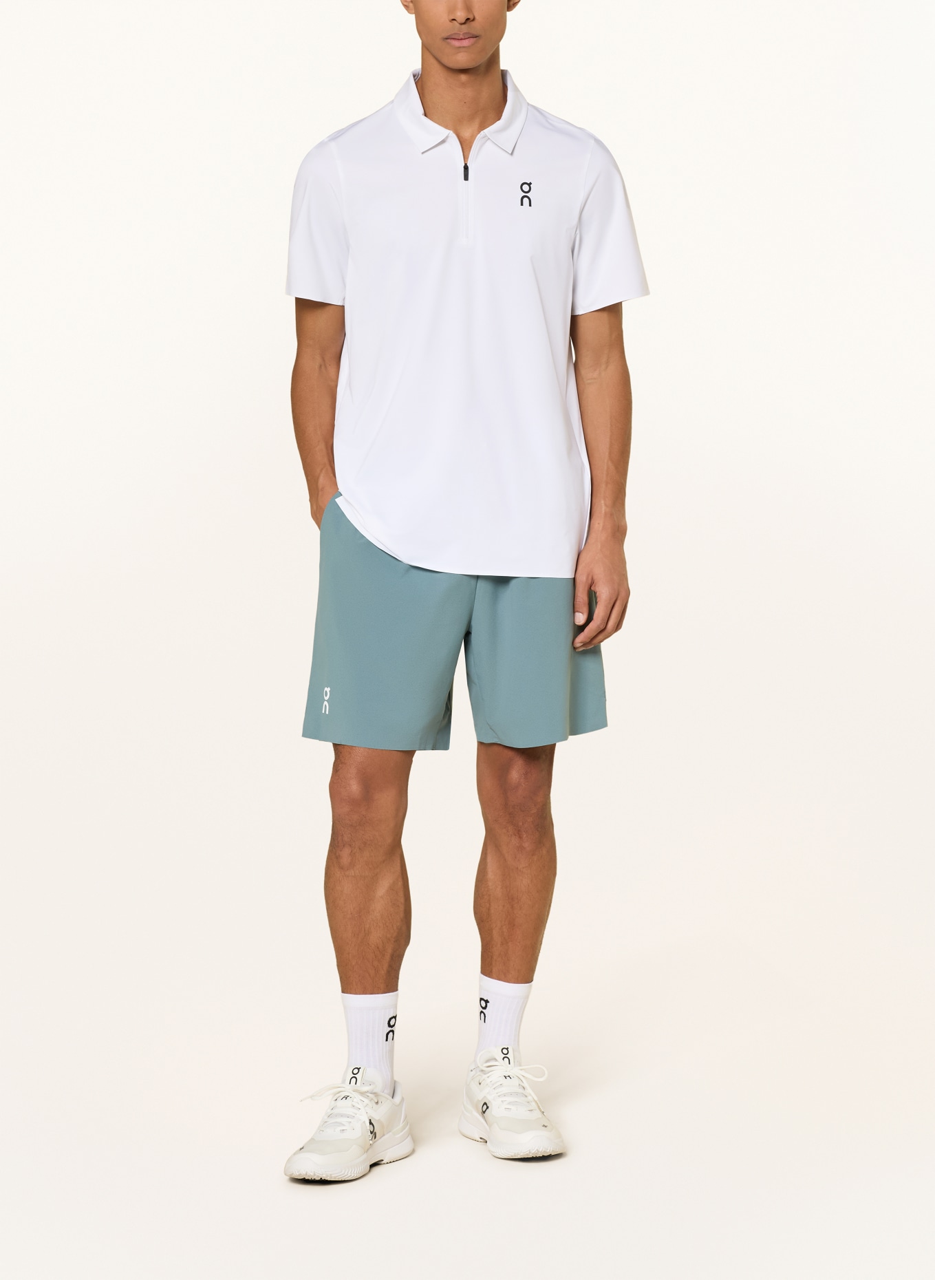 On Functionele polo COURT POLO: WIT