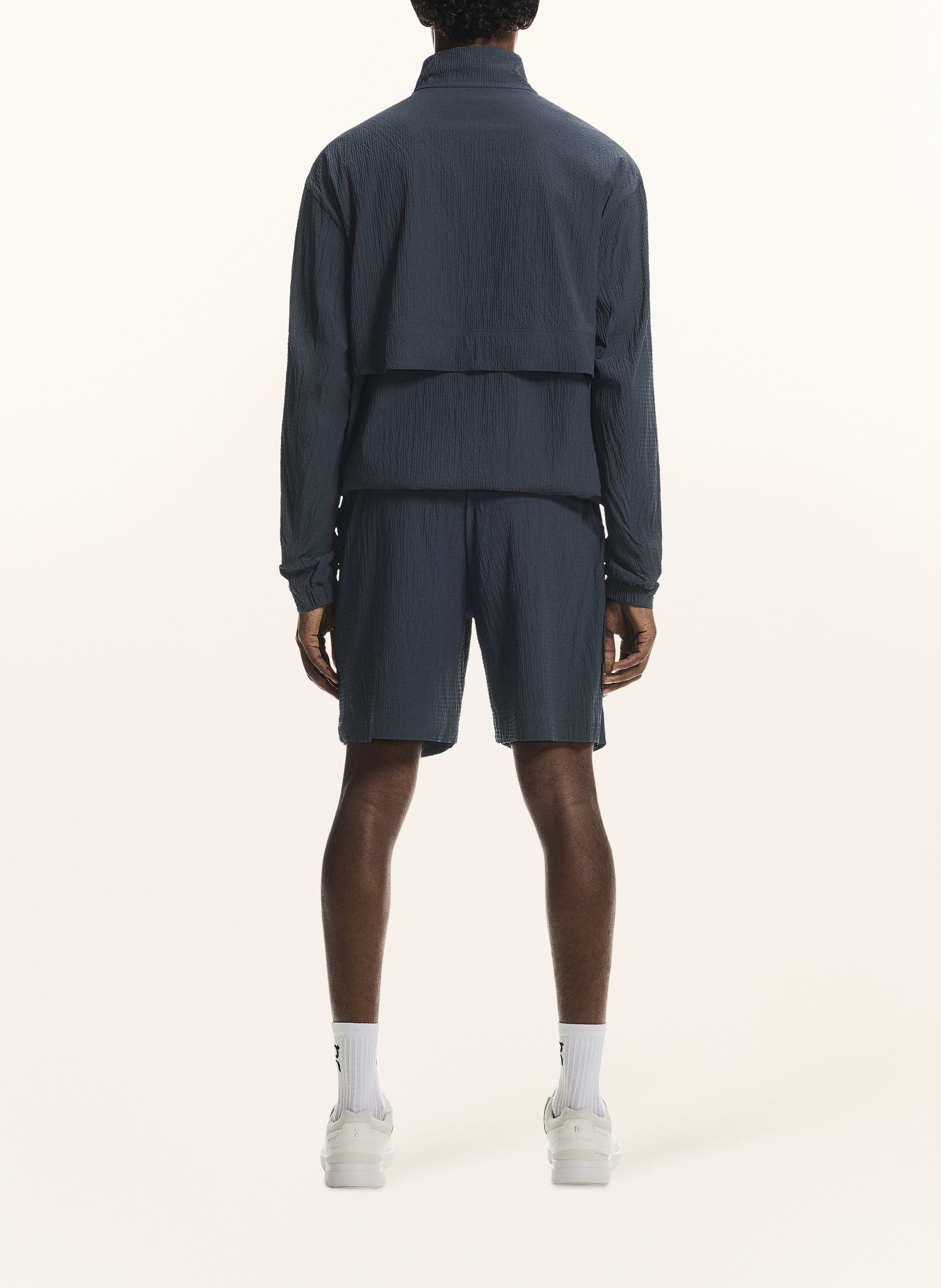 On Vest COURTSIDE: BLAUWGRIJS