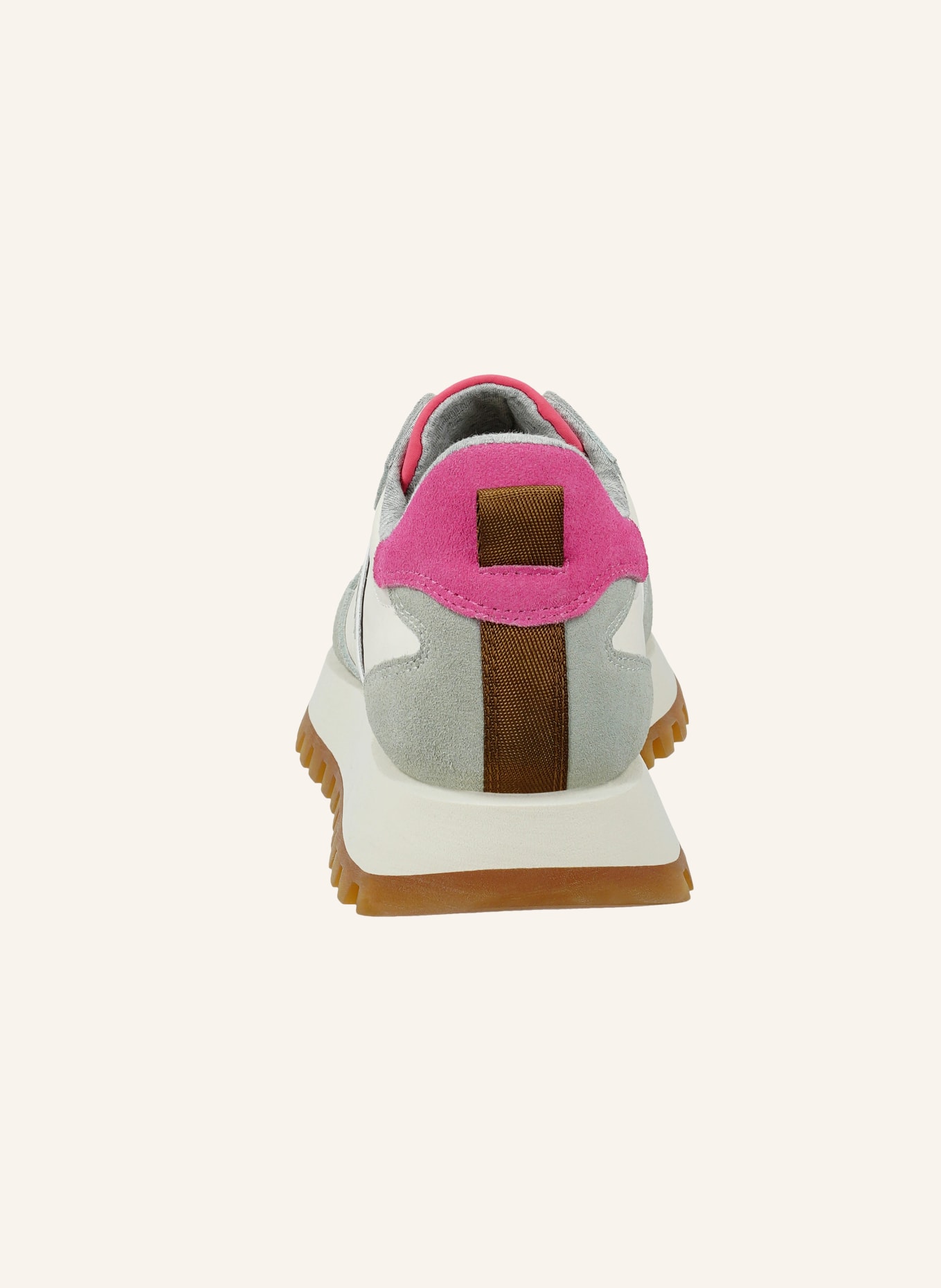 GANT Trampki CAFFAY: KREMOWY / MOCNORÓŻOWY / JASNOZIELONY