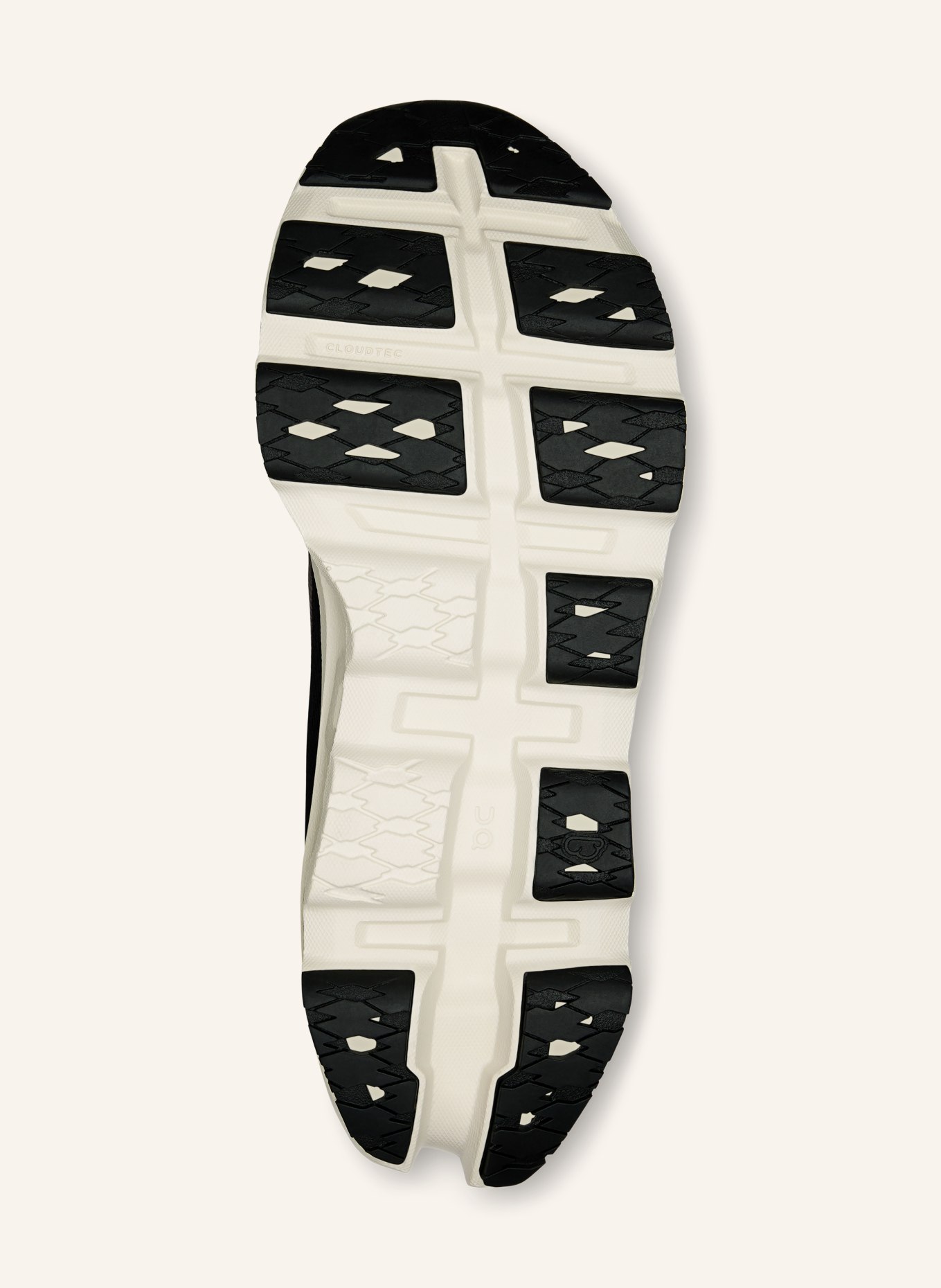 On Laufschuhe CLOUDMONSTER 3: DUNKELGRAU / ORANGE / SCHWARZ