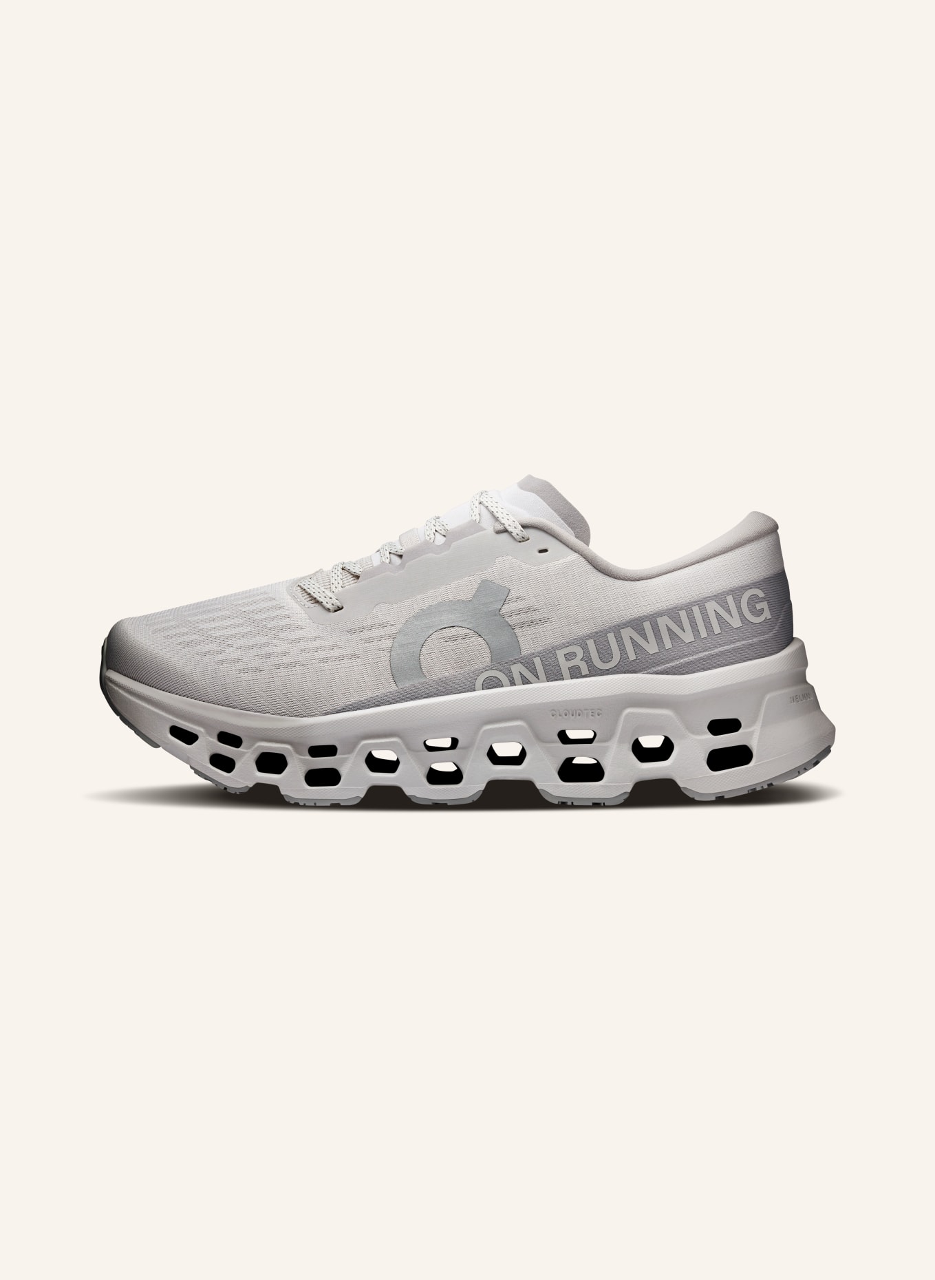 On Hardloopschoenen CLOUDMONSTER 3: LICHTGRIJS