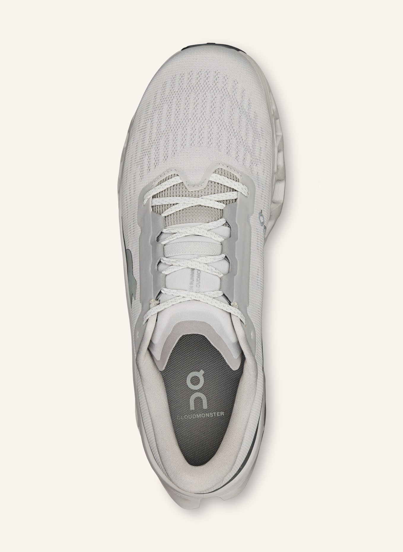 On Hardloopschoenen CLOUDMONSTER 3: LICHTGRIJS