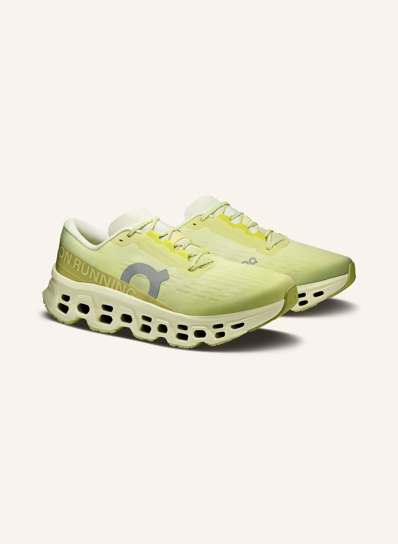 On Hardloopschoenen CLOUDMONSTER 3: LICHTGEEL