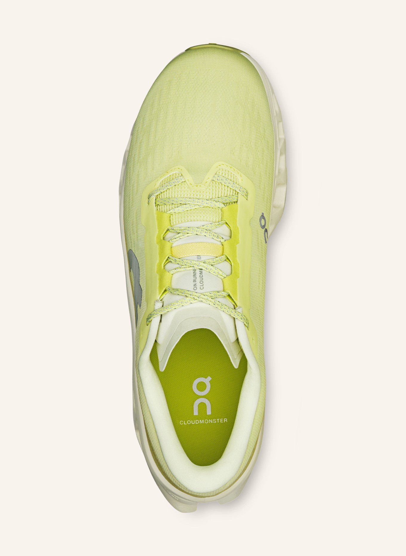 On Hardloopschoenen CLOUDMONSTER 3: LICHTGEEL