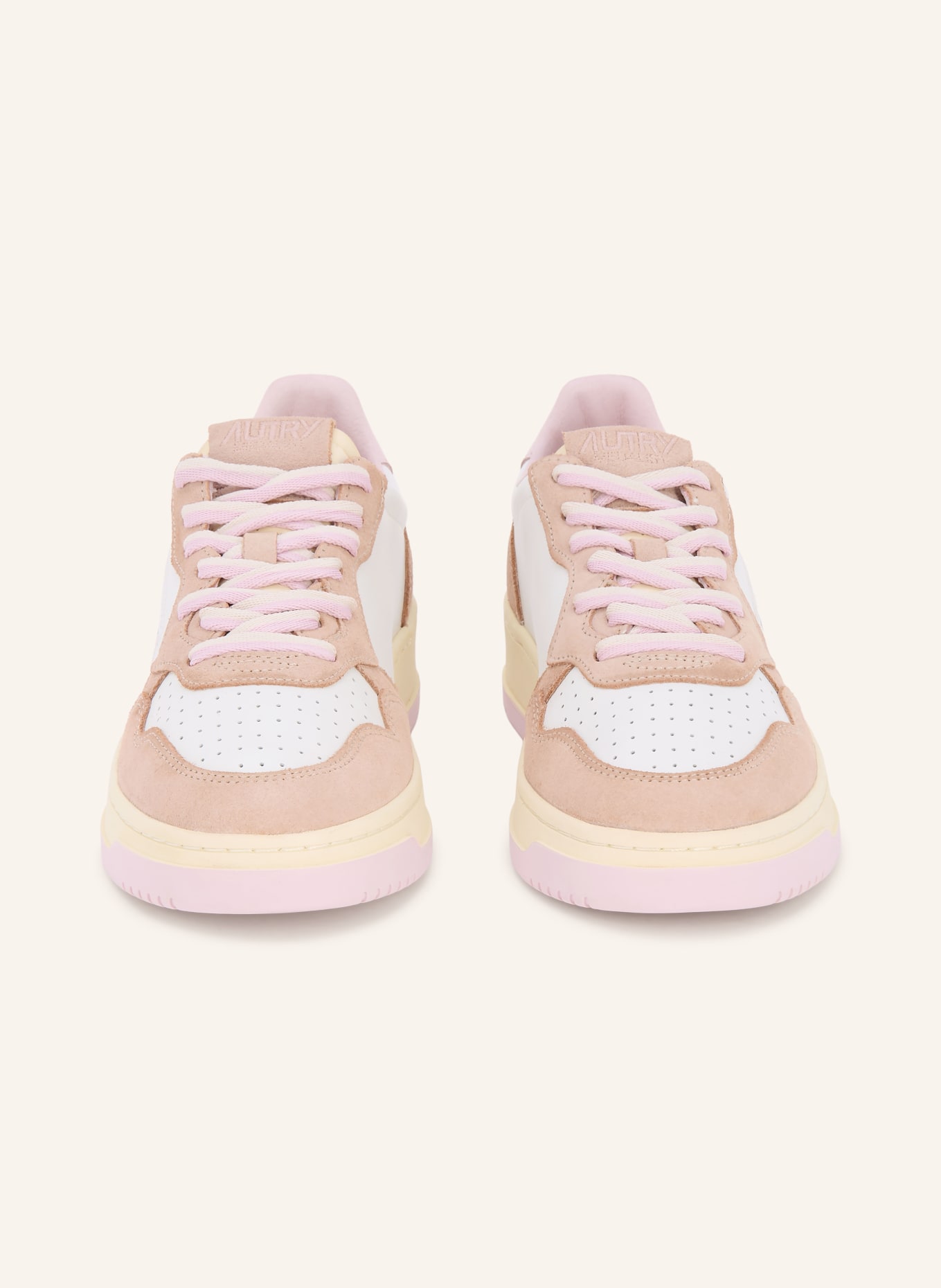 AUTRY Sneaker MEDALIST LOW BW: ALTROSA / WEISS